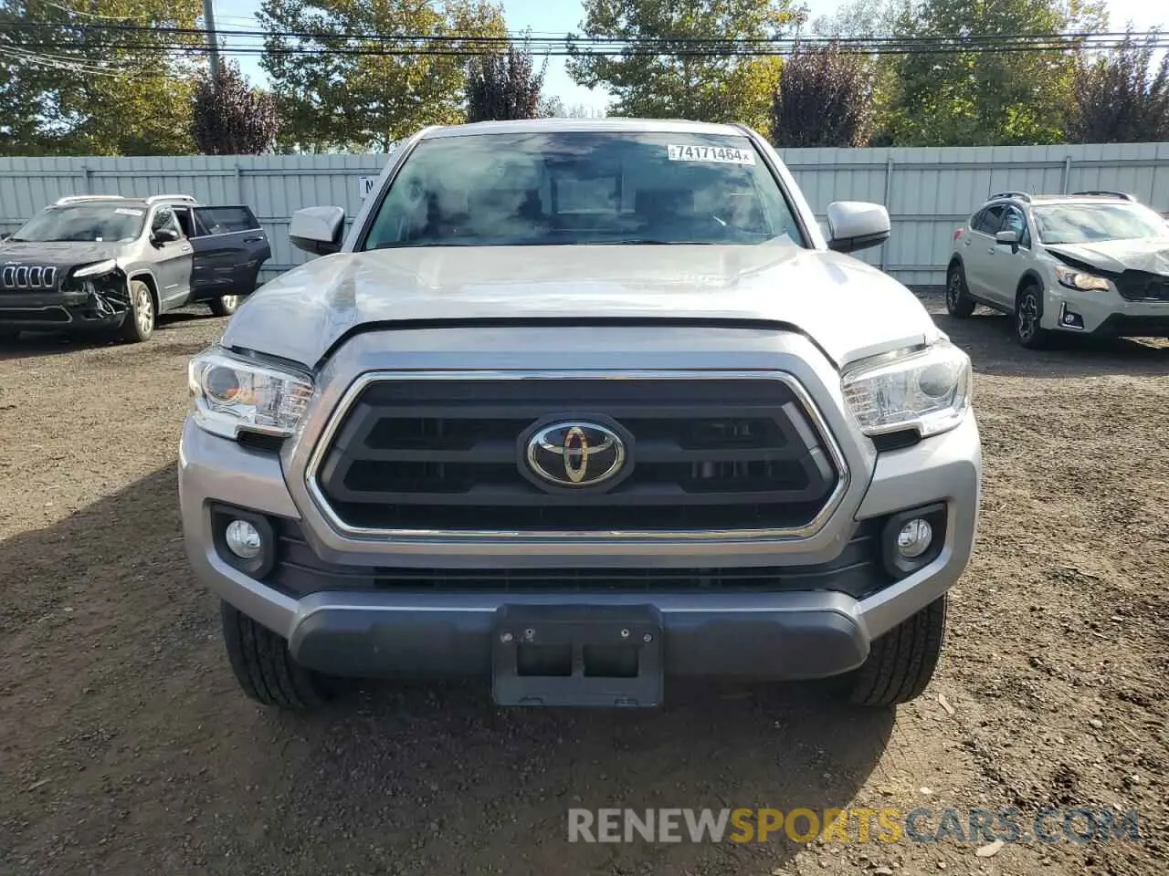 5 Photograph of a damaged car 3TYSZ5AN4MT018319 TOYOTA TACOMA 2021