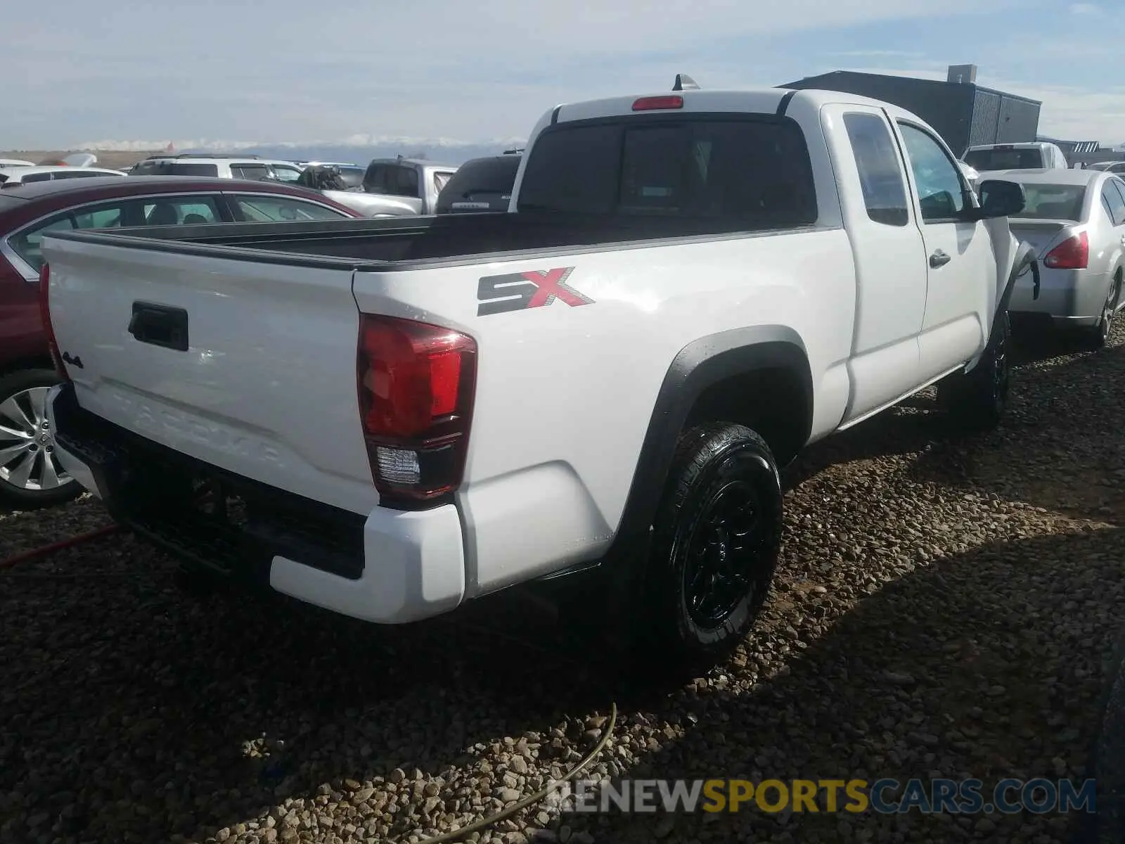 4 Photograph of a damaged car 3TYSZ5AN5MT009337 TOYOTA TACOMA 2021