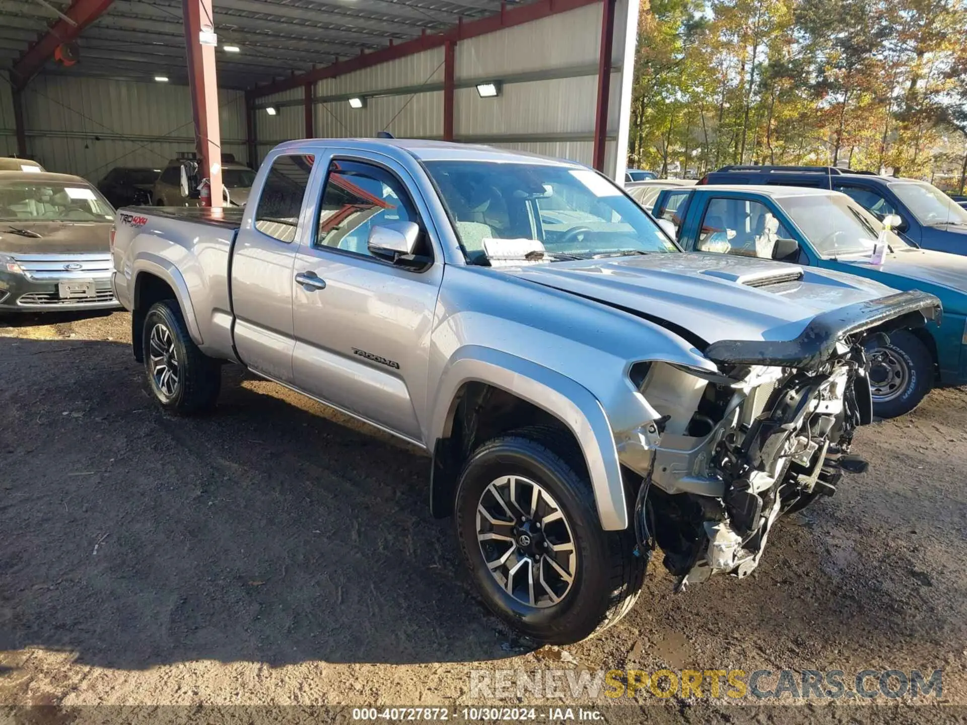 1 Photograph of a damaged car 3TYSZ5AN8MT014807 TOYOTA TACOMA 2021