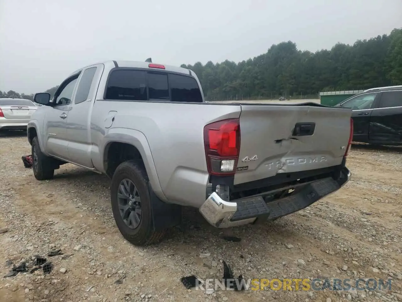 3 Photograph of a damaged car 3TYSZ5AN9MT008210 TOYOTA TACOMA 2021