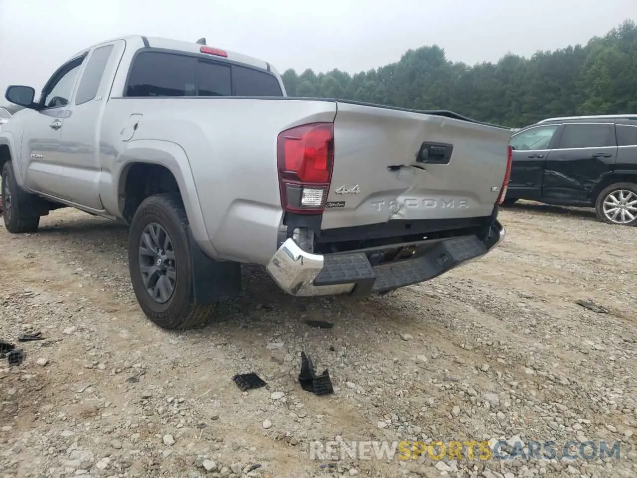 9 Photograph of a damaged car 3TYSZ5AN9MT008210 TOYOTA TACOMA 2021