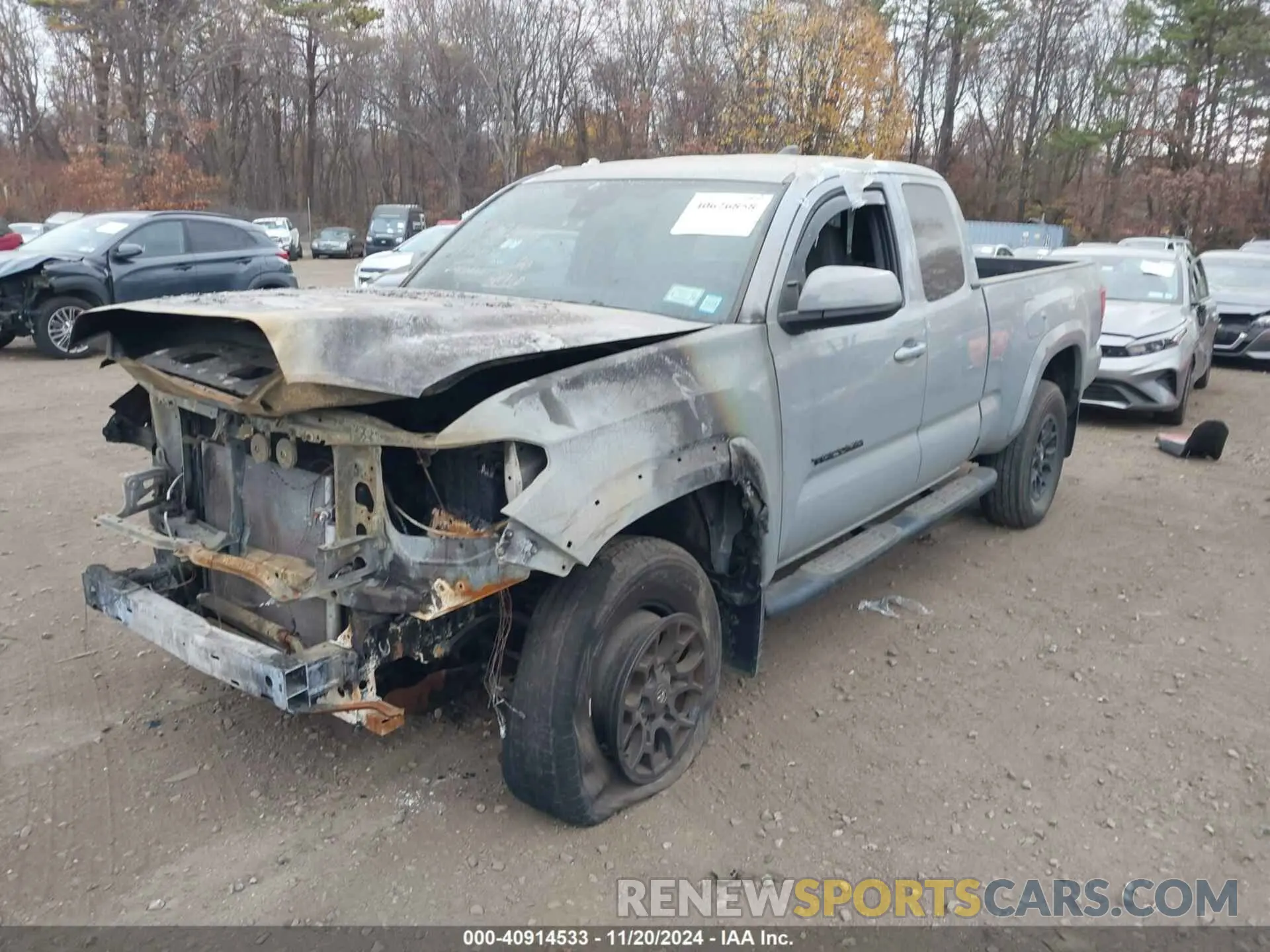 2 Photograph of a damaged car 3TYSZ5AN9MT045127 TOYOTA TACOMA 2021