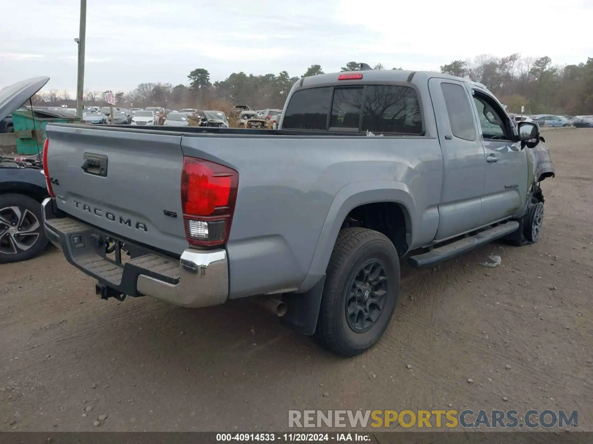 4 Photograph of a damaged car 3TYSZ5AN9MT045127 TOYOTA TACOMA 2021