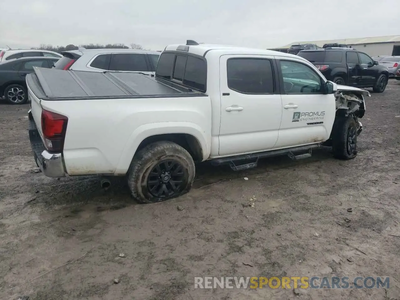 3 Photograph of a damaged car 5TFAX5GN0MX192029 TOYOTA TACOMA 2021