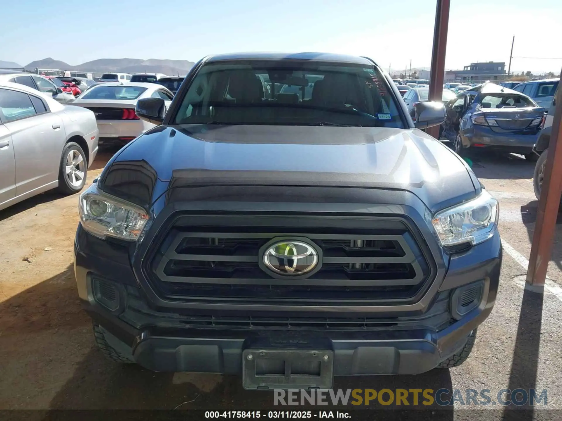 12 Photograph of a damaged car 5TFAX5GN0MX193133 TOYOTA TACOMA 2021