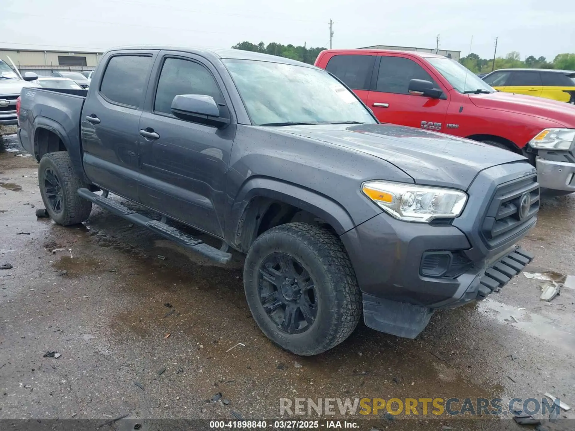 1 Photograph of a damaged car 5TFAX5GN1MX192380 TOYOTA TACOMA 2021