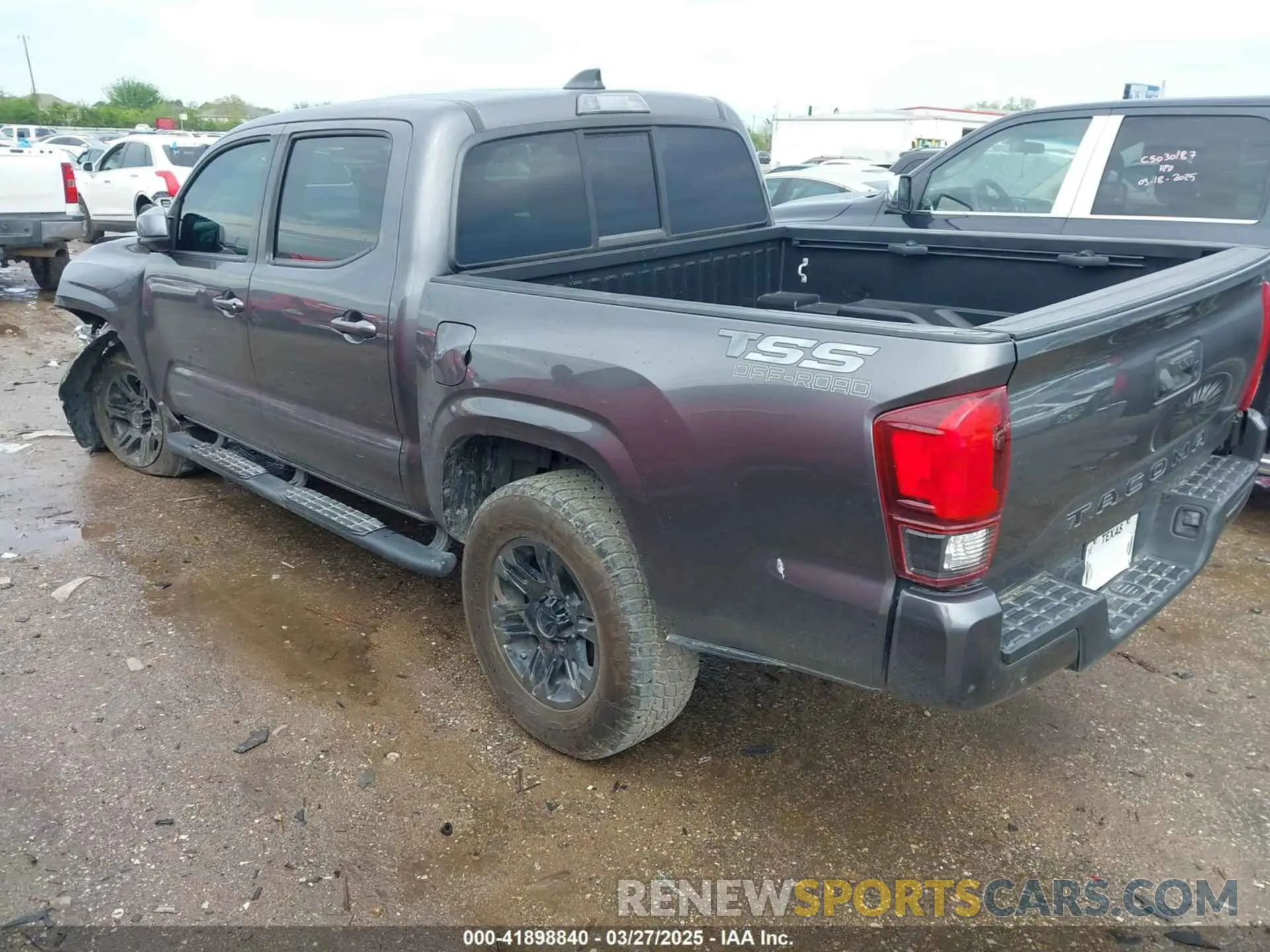 3 Photograph of a damaged car 5TFAX5GN1MX192380 TOYOTA TACOMA 2021