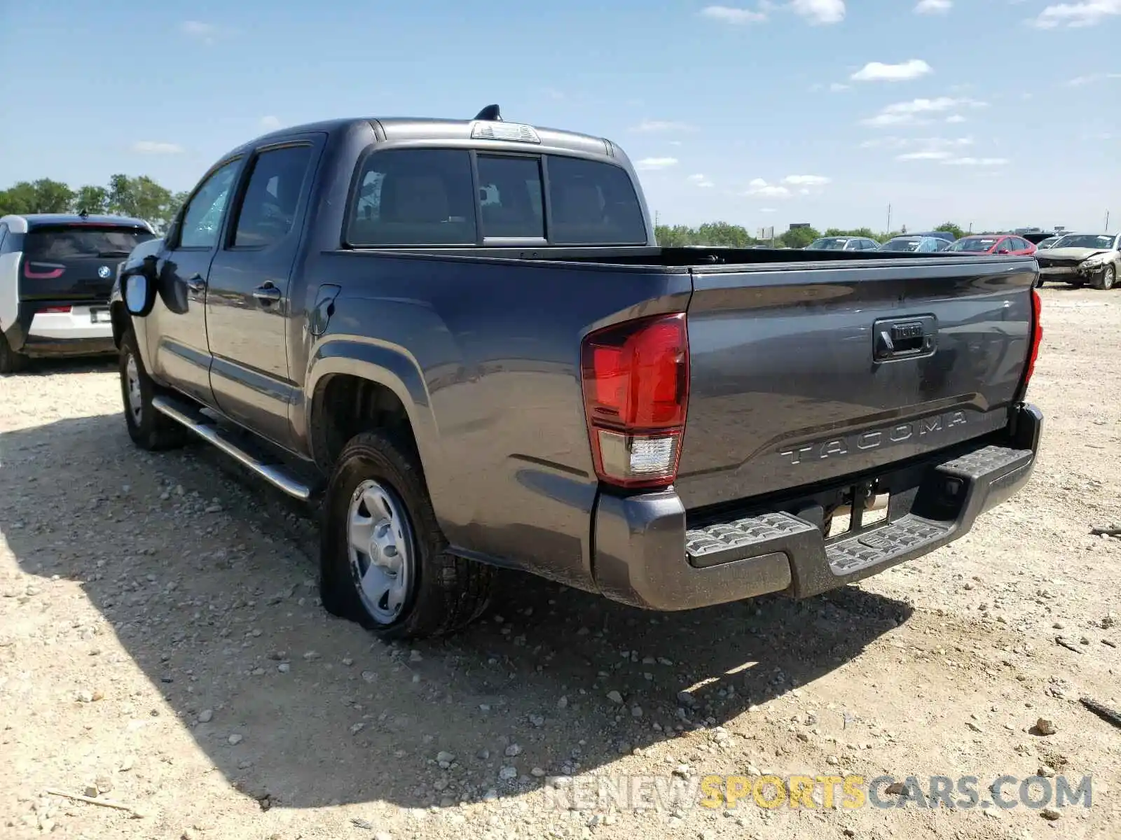 3 Photograph of a damaged car 5TFAX5GN1MX193674 TOYOTA TACOMA 2021