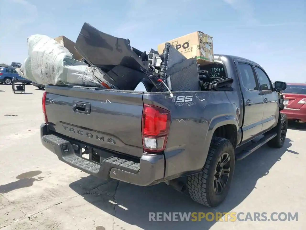 4 Photograph of a damaged car 5TFAX5GN2MX190864 TOYOTA TACOMA 2021