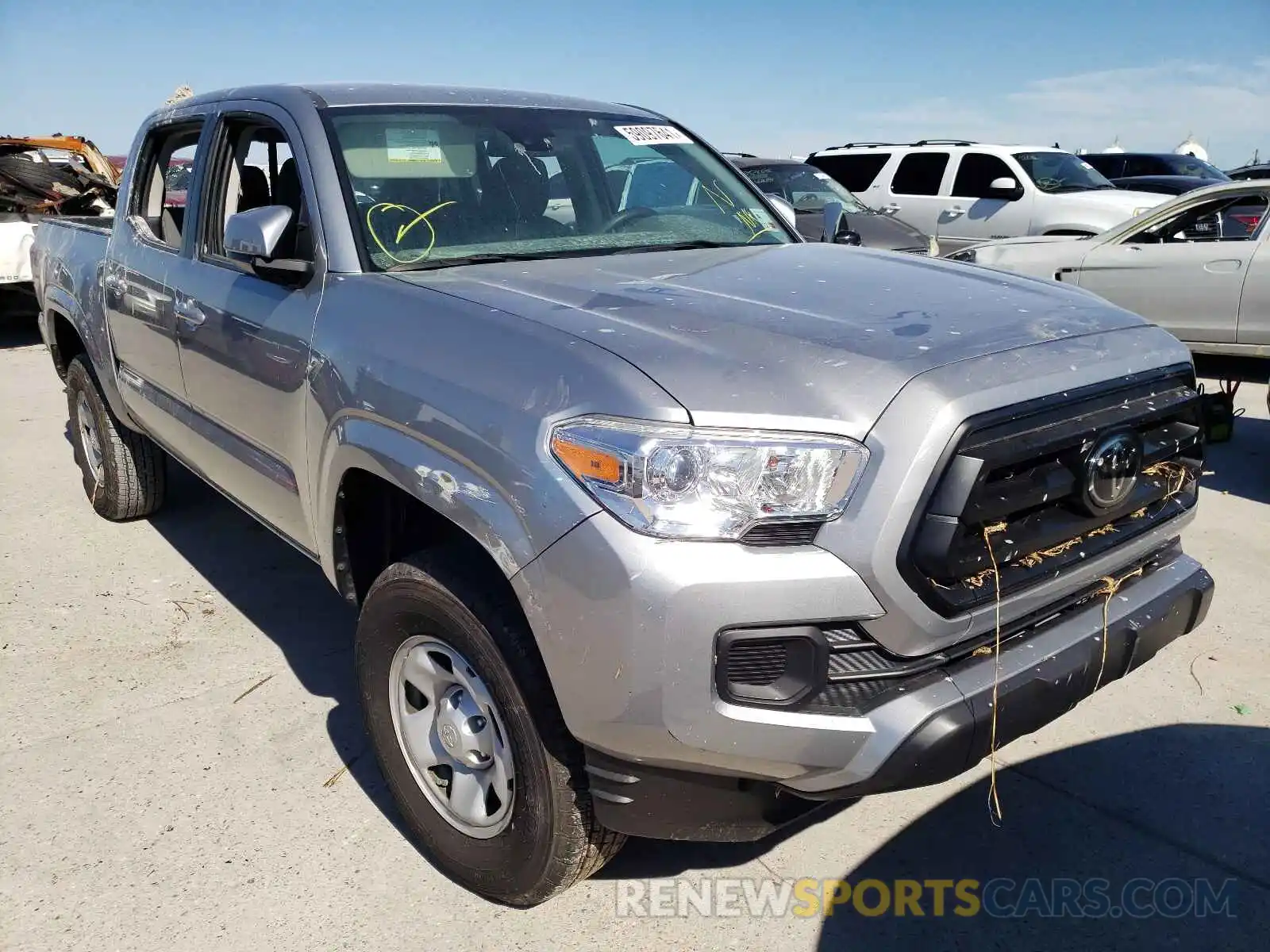 1 Photograph of a damaged car 5TFAX5GN2MX191805 TOYOTA TACOMA 2021