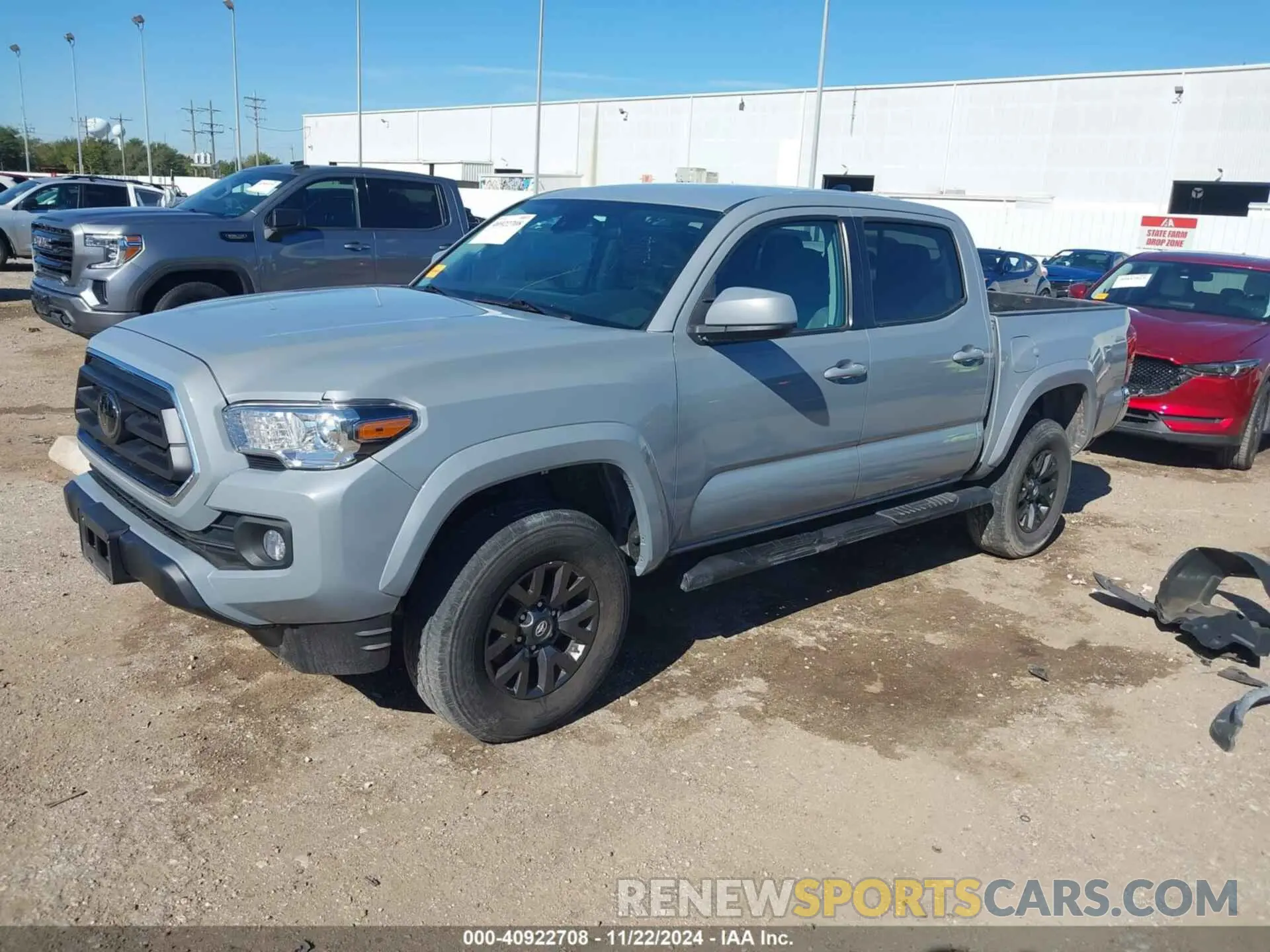 2 Photograph of a damaged car 5TFAX5GN2MX192193 TOYOTA TACOMA 2021