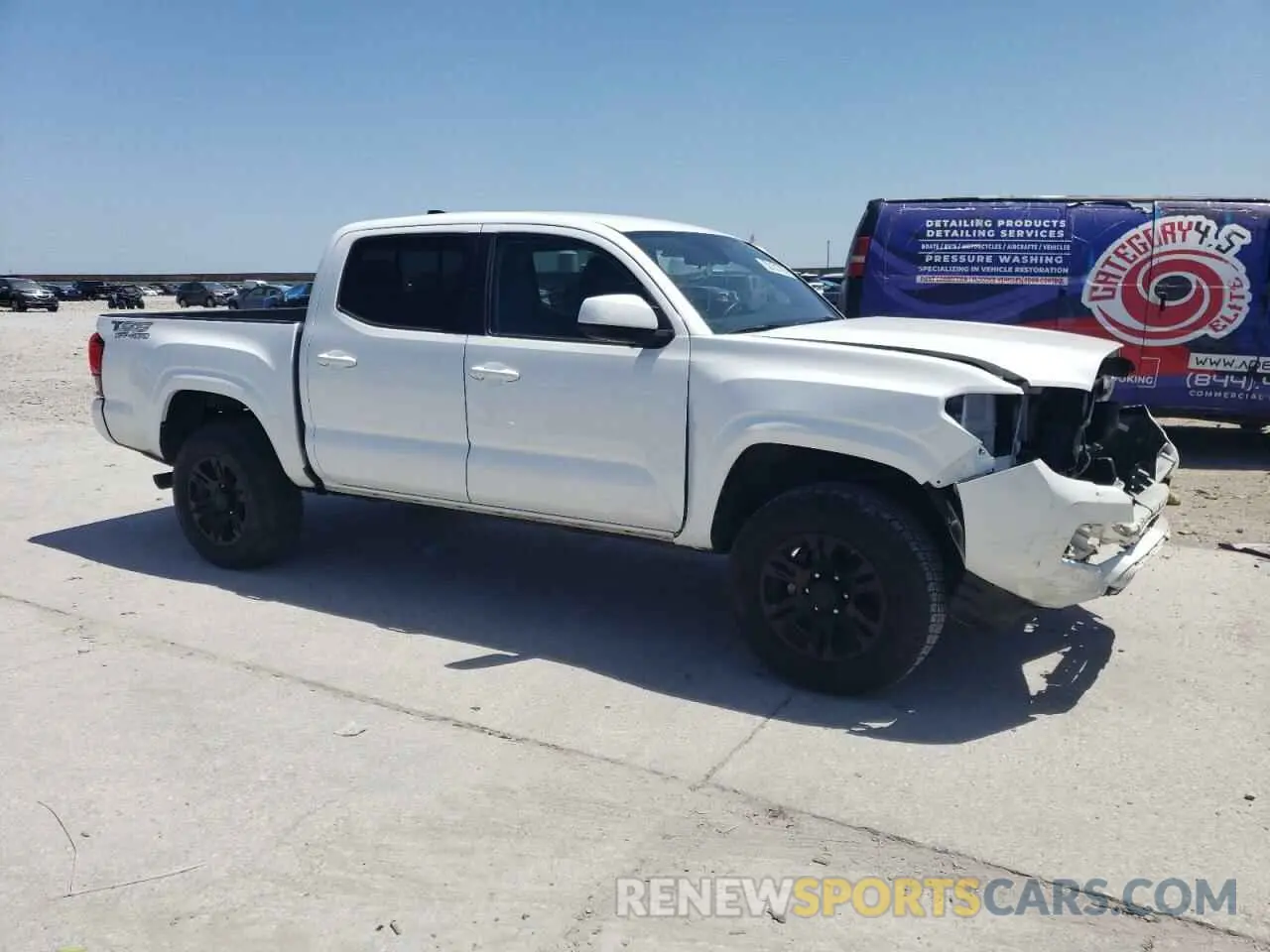 4 Photograph of a damaged car 5TFAX5GN3MX193630 TOYOTA TACOMA 2021