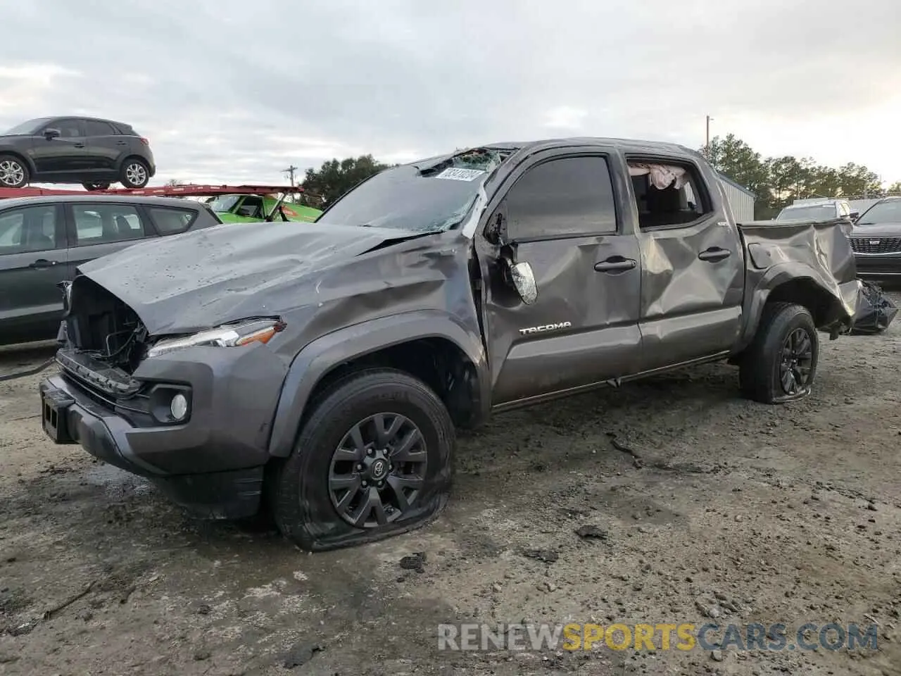 1 Photograph of a damaged car 5TFAX5GN3MX194289 TOYOTA TACOMA 2021