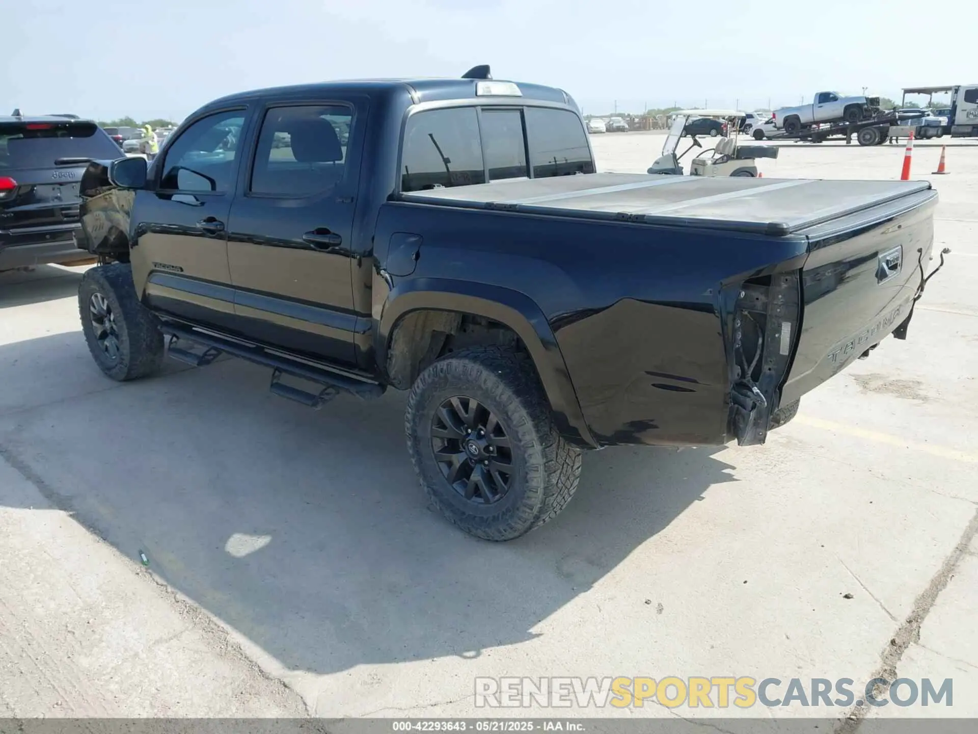 3 Photograph of a damaged car 5TFAX5GN4MX189814 TOYOTA TACOMA 2021