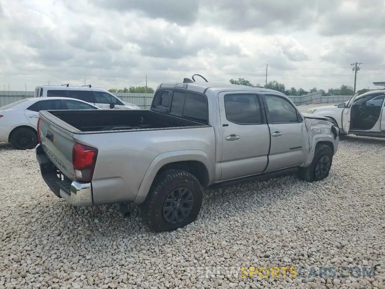 3 Photograph of a damaged car 5TFAX5GN5MX192513 TOYOTA TACOMA 2021