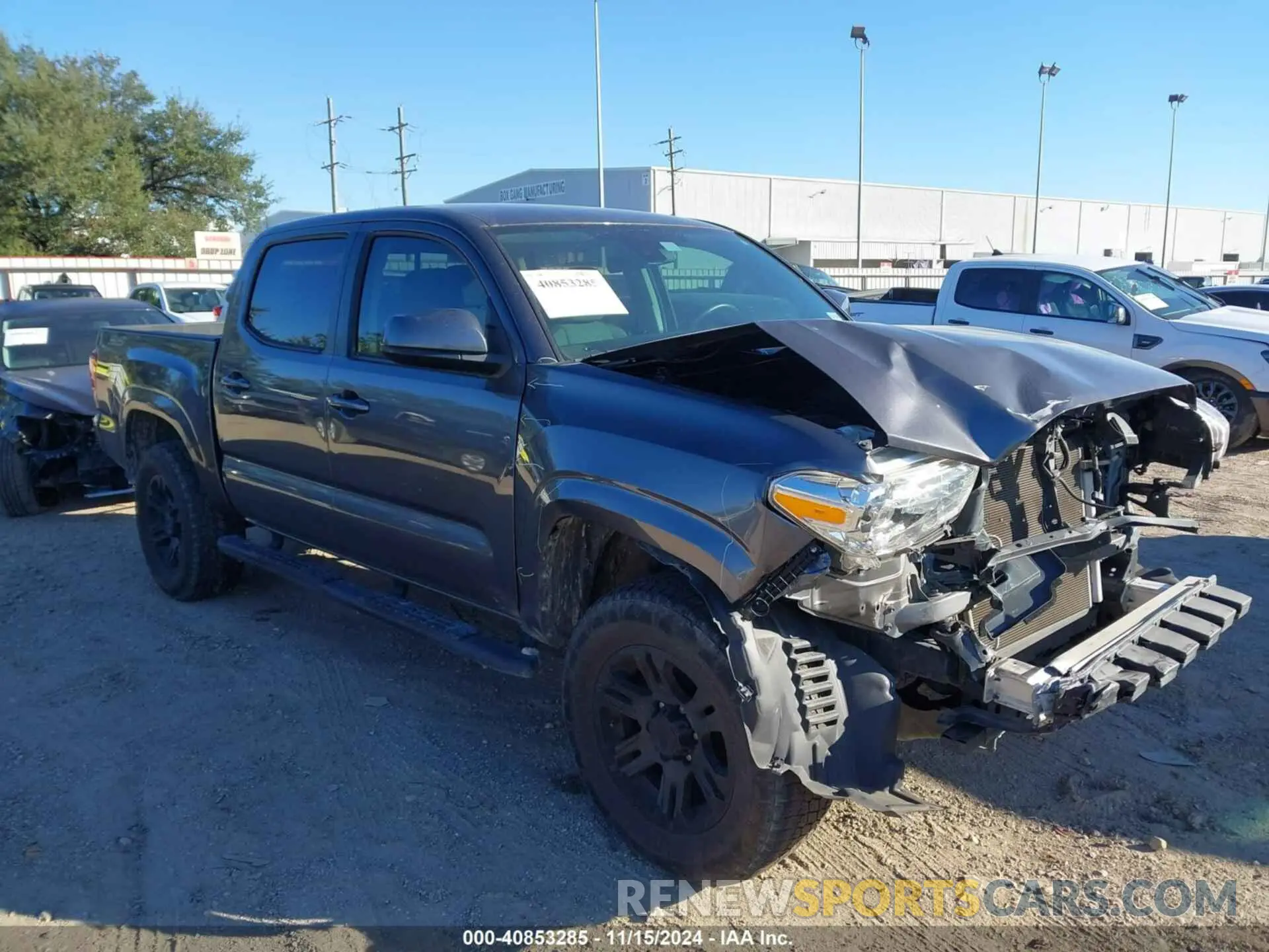 1 Photograph of a damaged car 5TFAX5GN5MX192771 TOYOTA TACOMA 2021