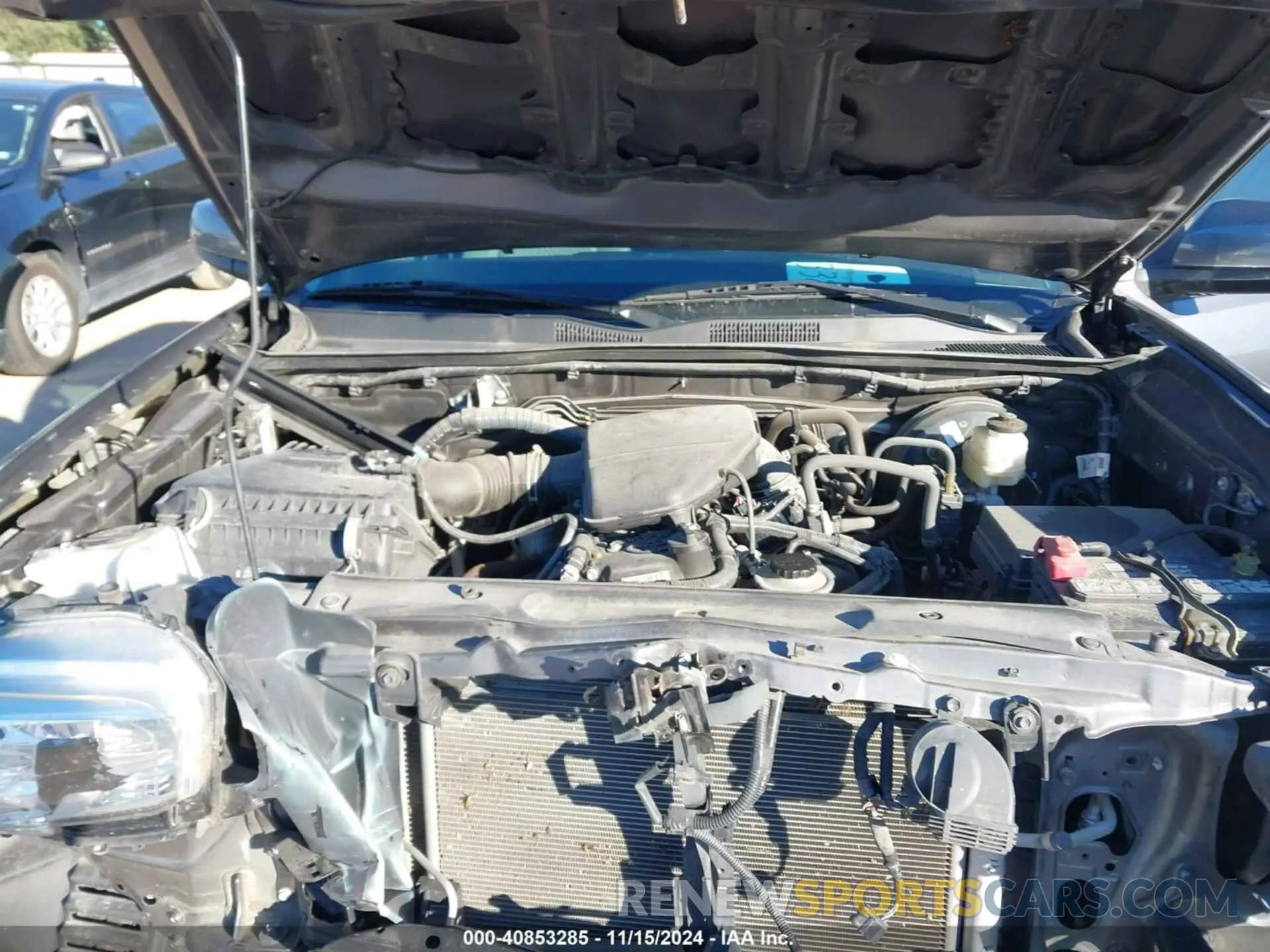 10 Photograph of a damaged car 5TFAX5GN5MX192771 TOYOTA TACOMA 2021