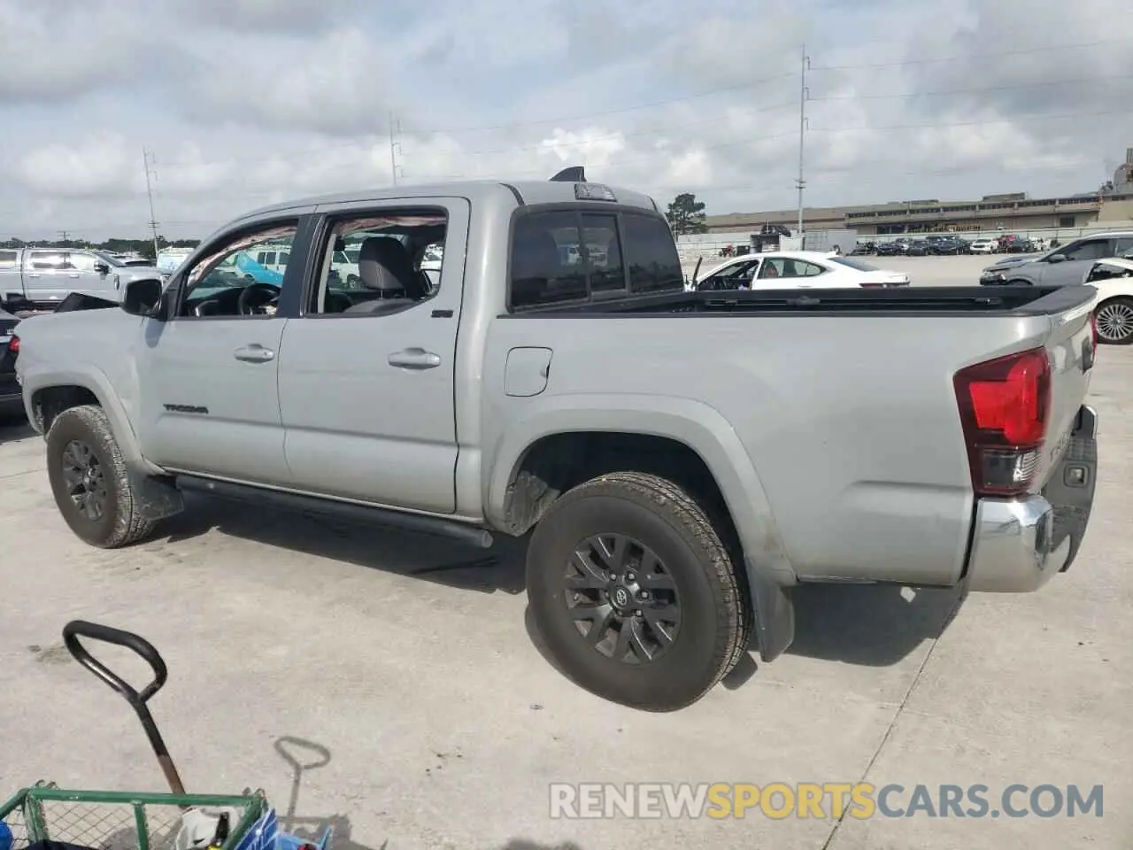 2 Photograph of a damaged car 5TFAX5GN7MX192058 TOYOTA TACOMA 2021