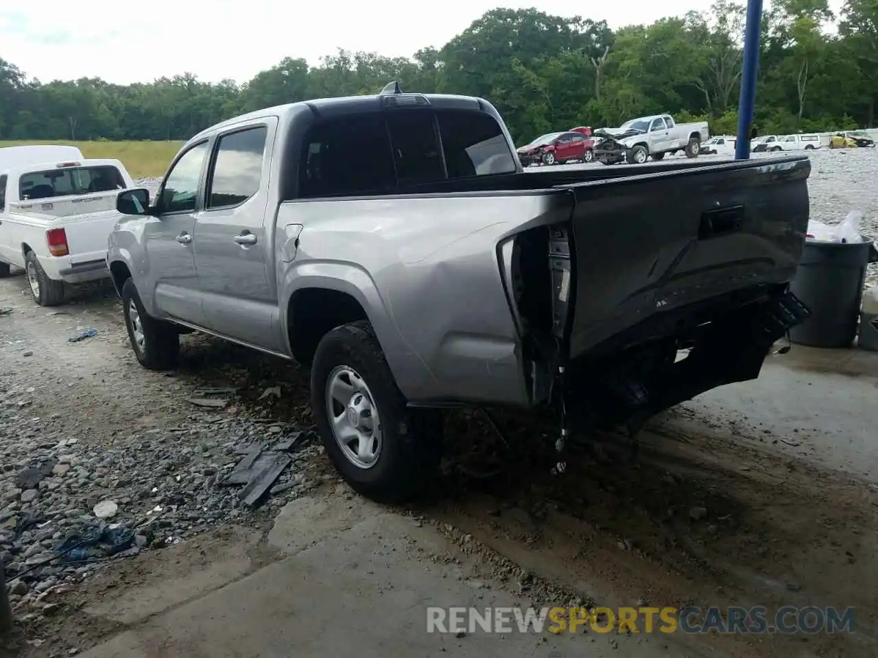 3 Photograph of a damaged car 5TFAX5GN8MX192330 TOYOTA TACOMA 2021