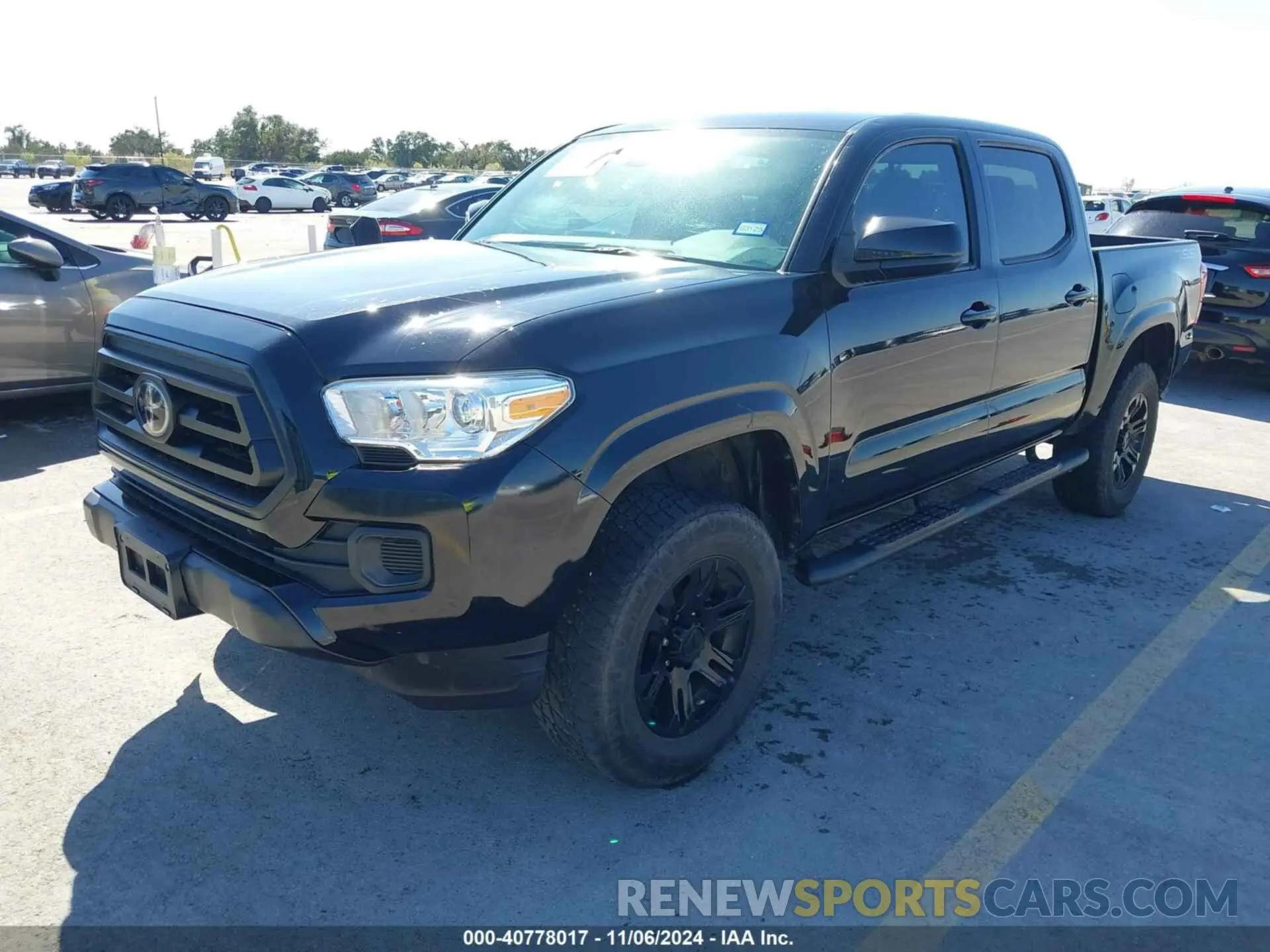 2 Photograph of a damaged car 5TFAX5GN9MX190229 TOYOTA TACOMA 2021