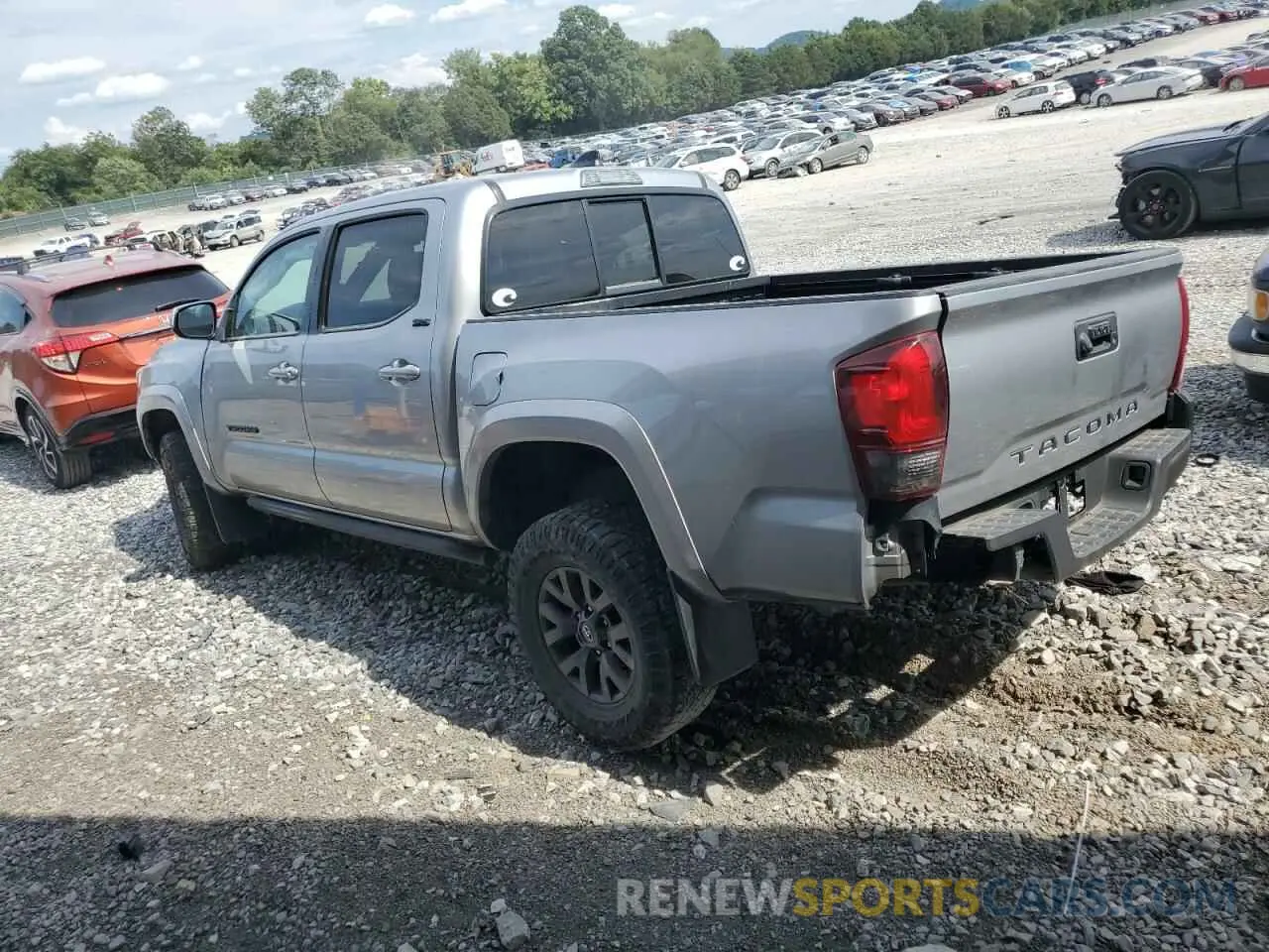 2 Photograph of a damaged car 5TFAX5GN9MX191090 TOYOTA TACOMA 2021