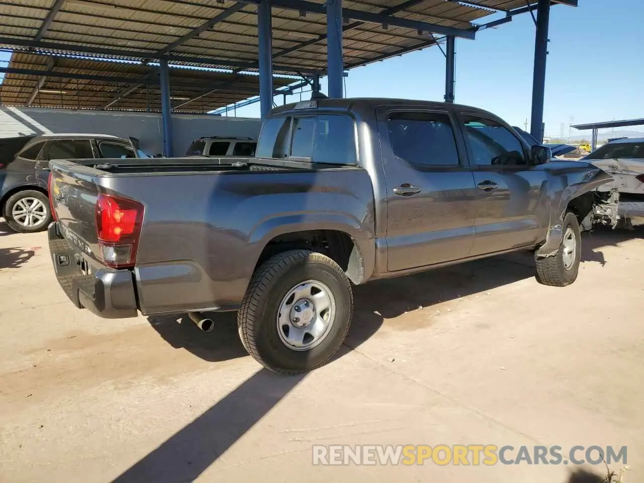 3 Photograph of a damaged car 5TFAX5GN9MX191879 TOYOTA TACOMA 2021