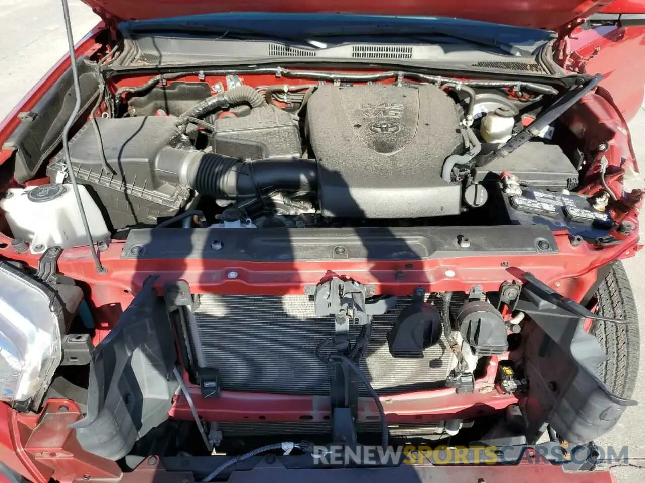 11 Photograph of a damaged car 5TFAZ5CN0MX096840 TOYOTA TACOMA 2021