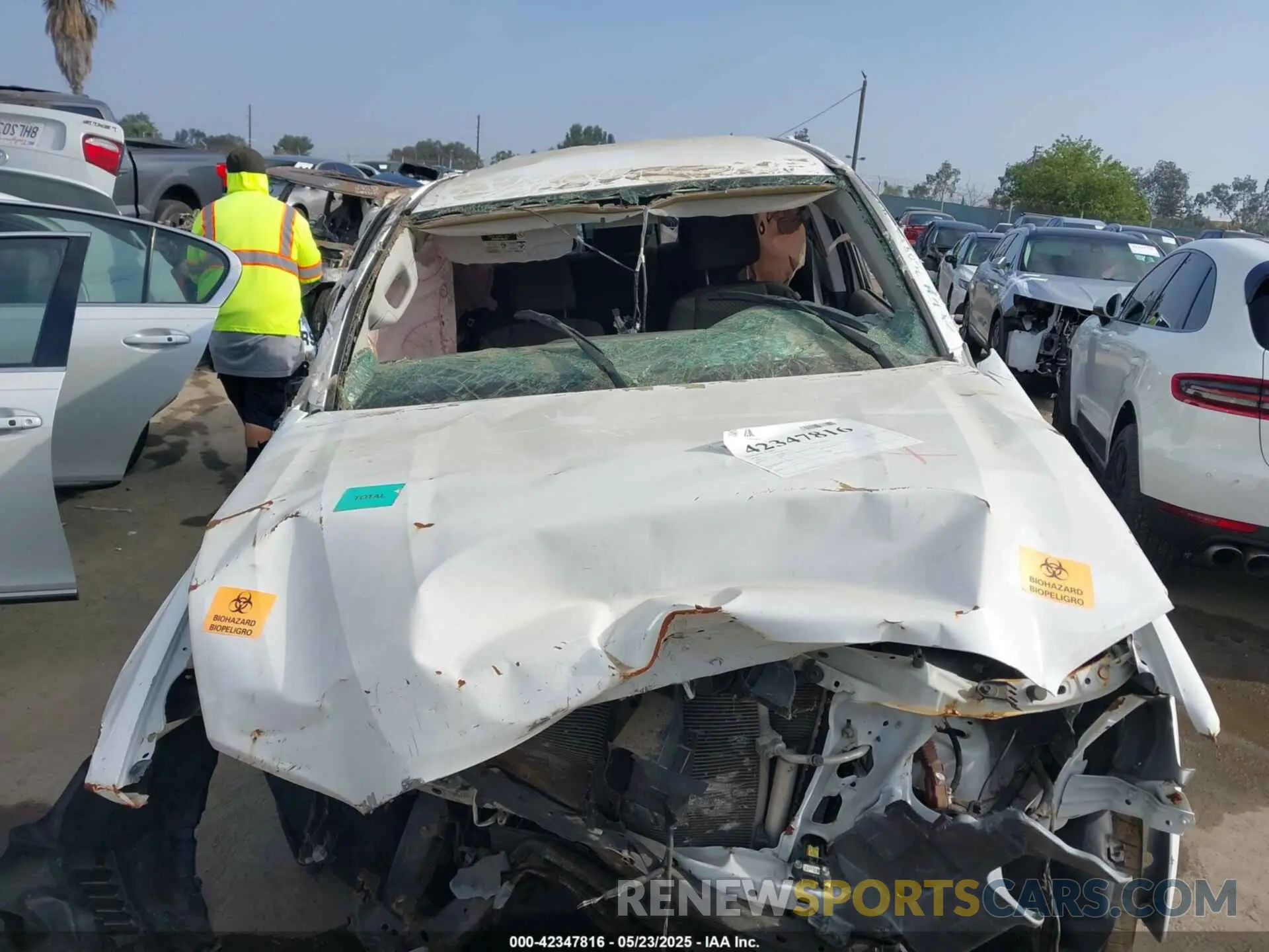 6 Photograph of a damaged car 5TFAZ5CN0MX113121 TOYOTA TACOMA 2021