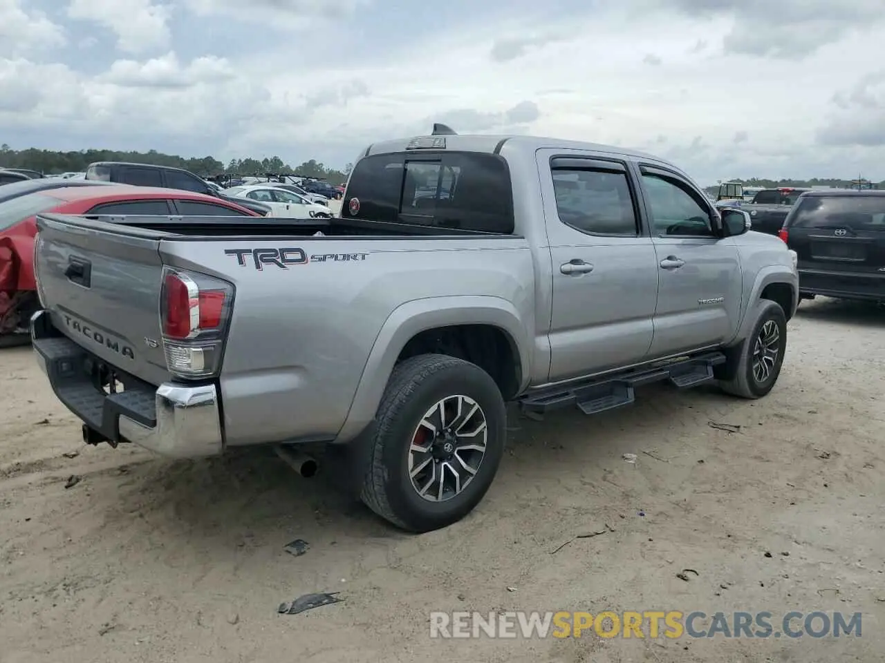 3 Photograph of a damaged car 5TFAZ5CN1MX096426 TOYOTA TACOMA 2021