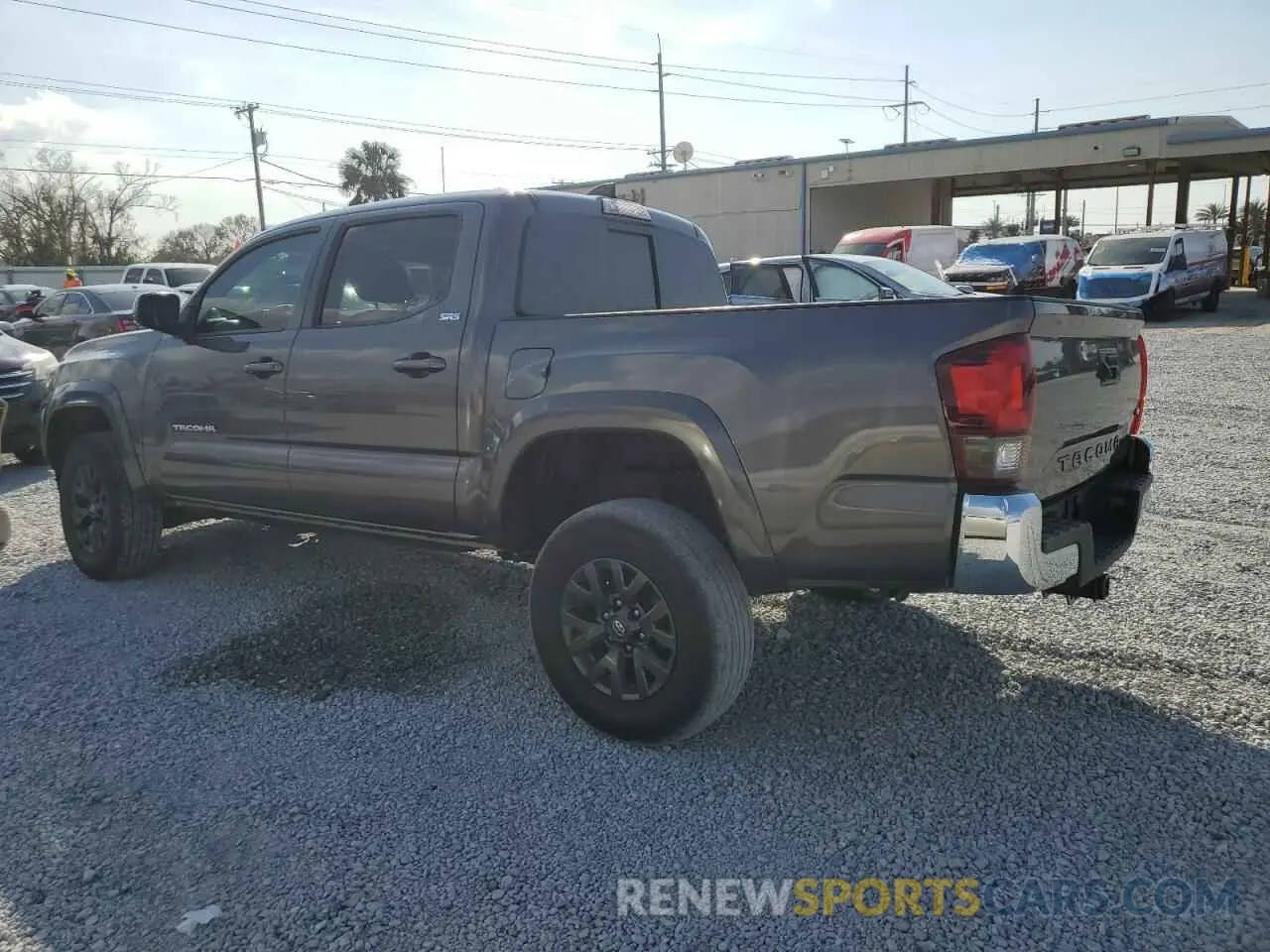2 Photograph of a damaged car 5TFAZ5CN1MX098192 TOYOTA TACOMA 2021