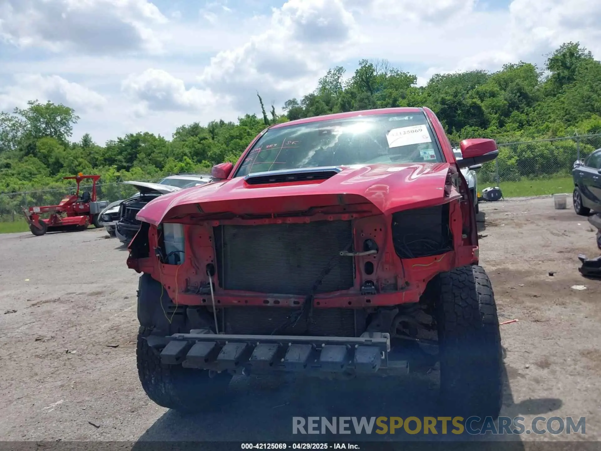 13 Photograph of a damaged car 5TFAZ5CN1MX104850 TOYOTA TACOMA 2021