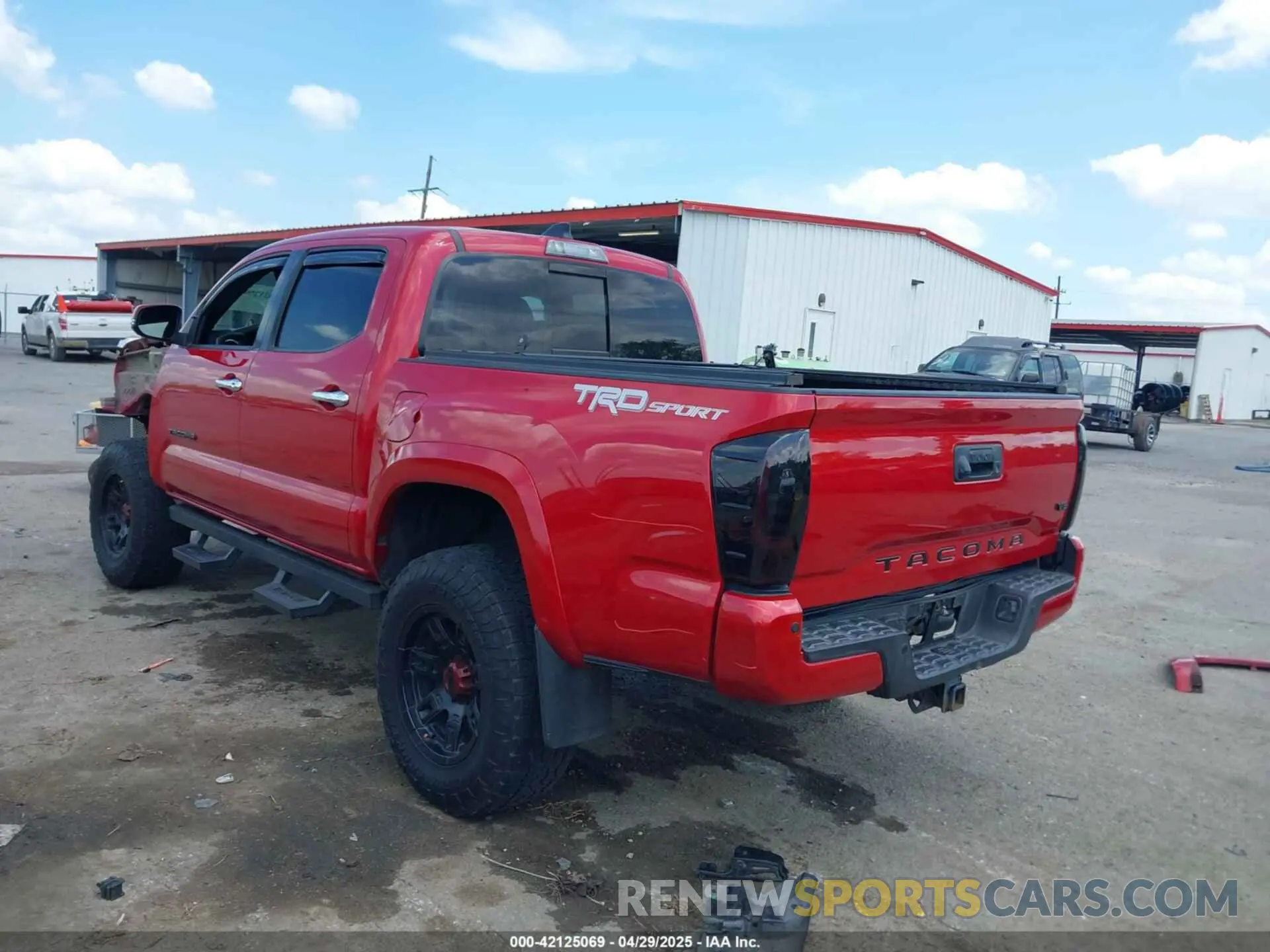 3 Photograph of a damaged car 5TFAZ5CN1MX104850 TOYOTA TACOMA 2021