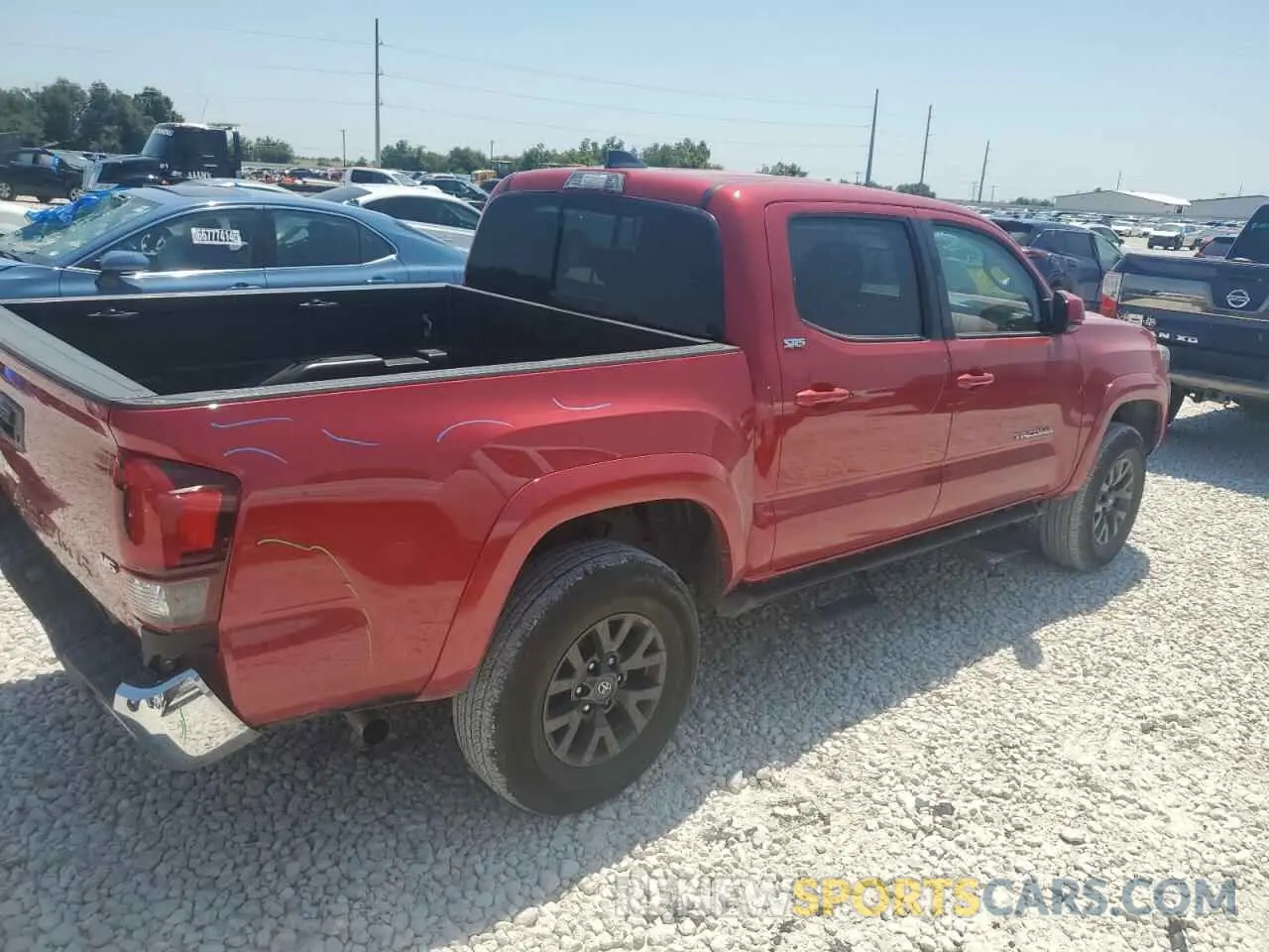 3 Photograph of a damaged car 5TFAZ5CN1MX114424 TOYOTA TACOMA 2021