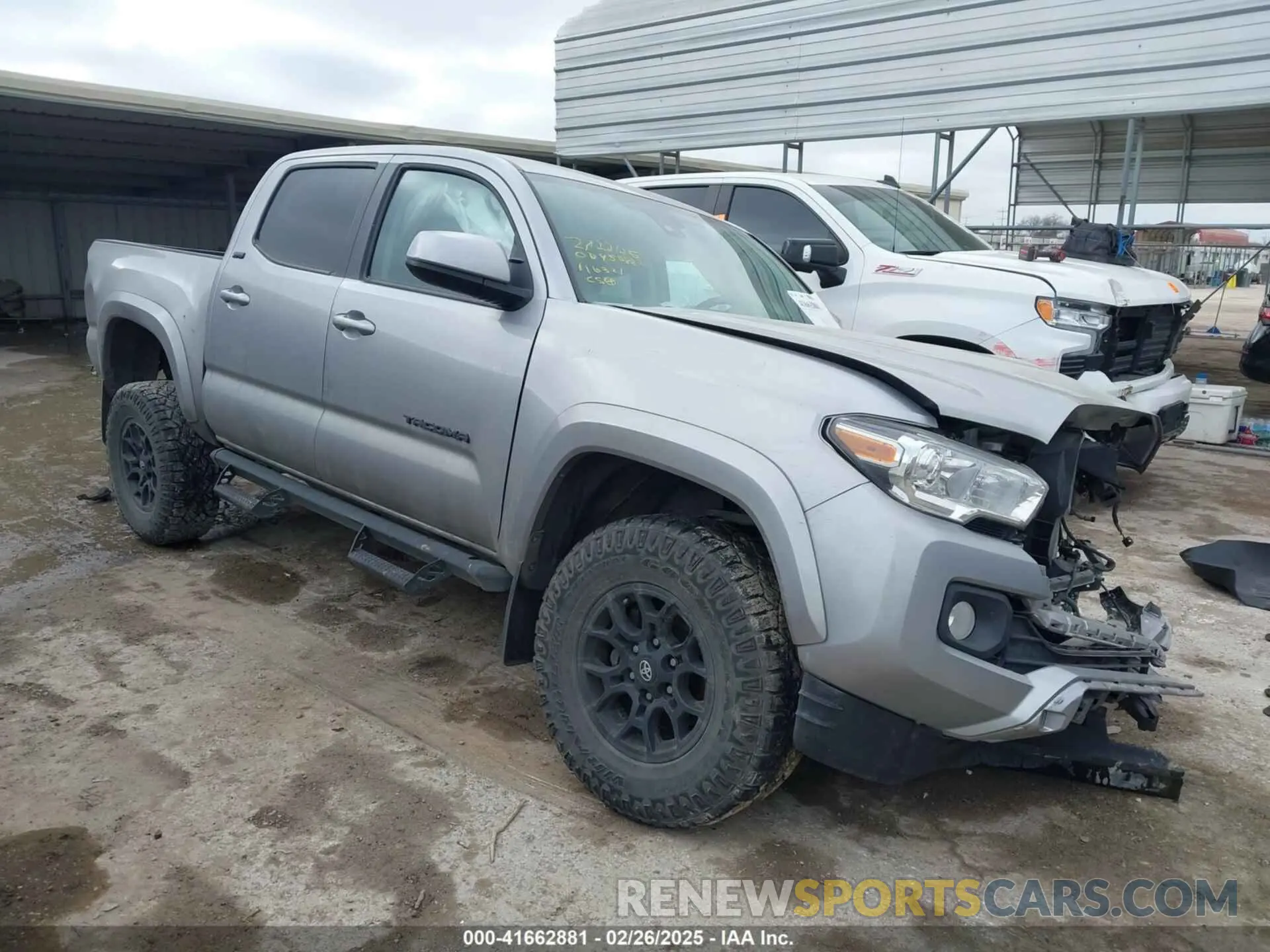 1 Photograph of a damaged car 5TFAZ5CN1MX116321 TOYOTA TACOMA 2021