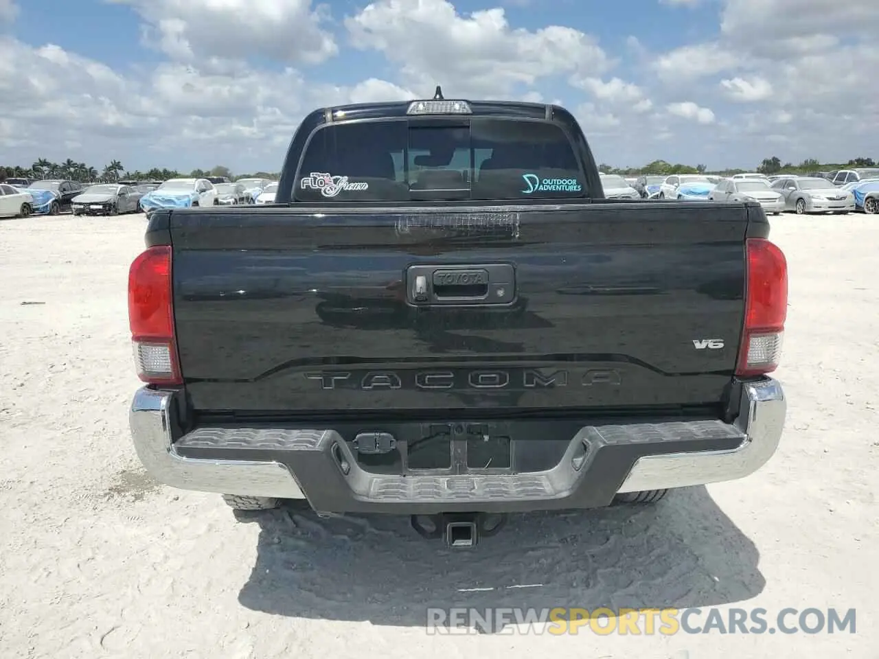 6 Photograph of a damaged car 5TFAZ5CN2MX100662 TOYOTA TACOMA 2021
