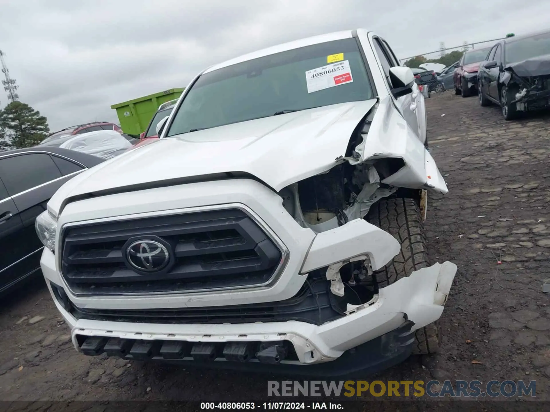 12 Photograph of a damaged car 5TFAZ5CN2MX107207 TOYOTA TACOMA 2021