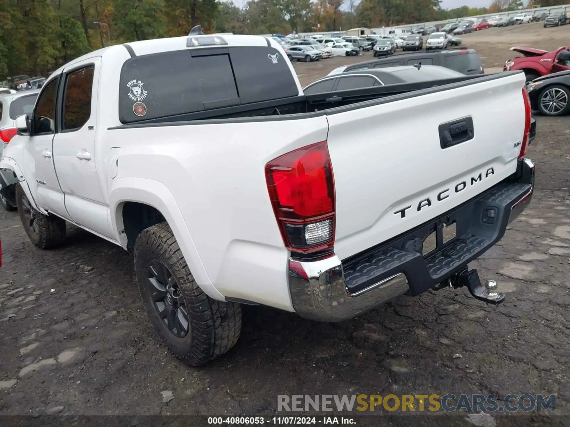 3 Photograph of a damaged car 5TFAZ5CN2MX107207 TOYOTA TACOMA 2021