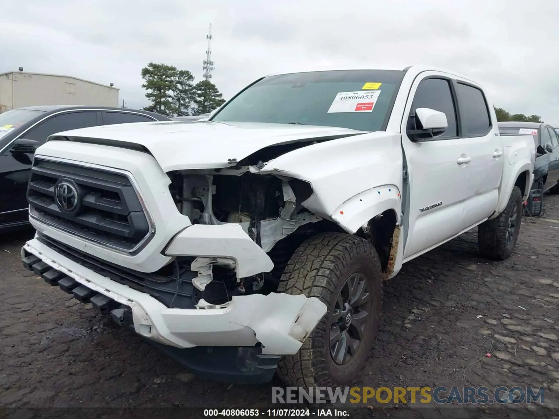 6 Photograph of a damaged car 5TFAZ5CN2MX107207 TOYOTA TACOMA 2021