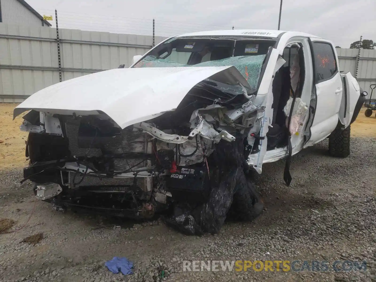 2 Photograph of a damaged car 5TFAZ5CN2MX113962 TOYOTA TACOMA 2021