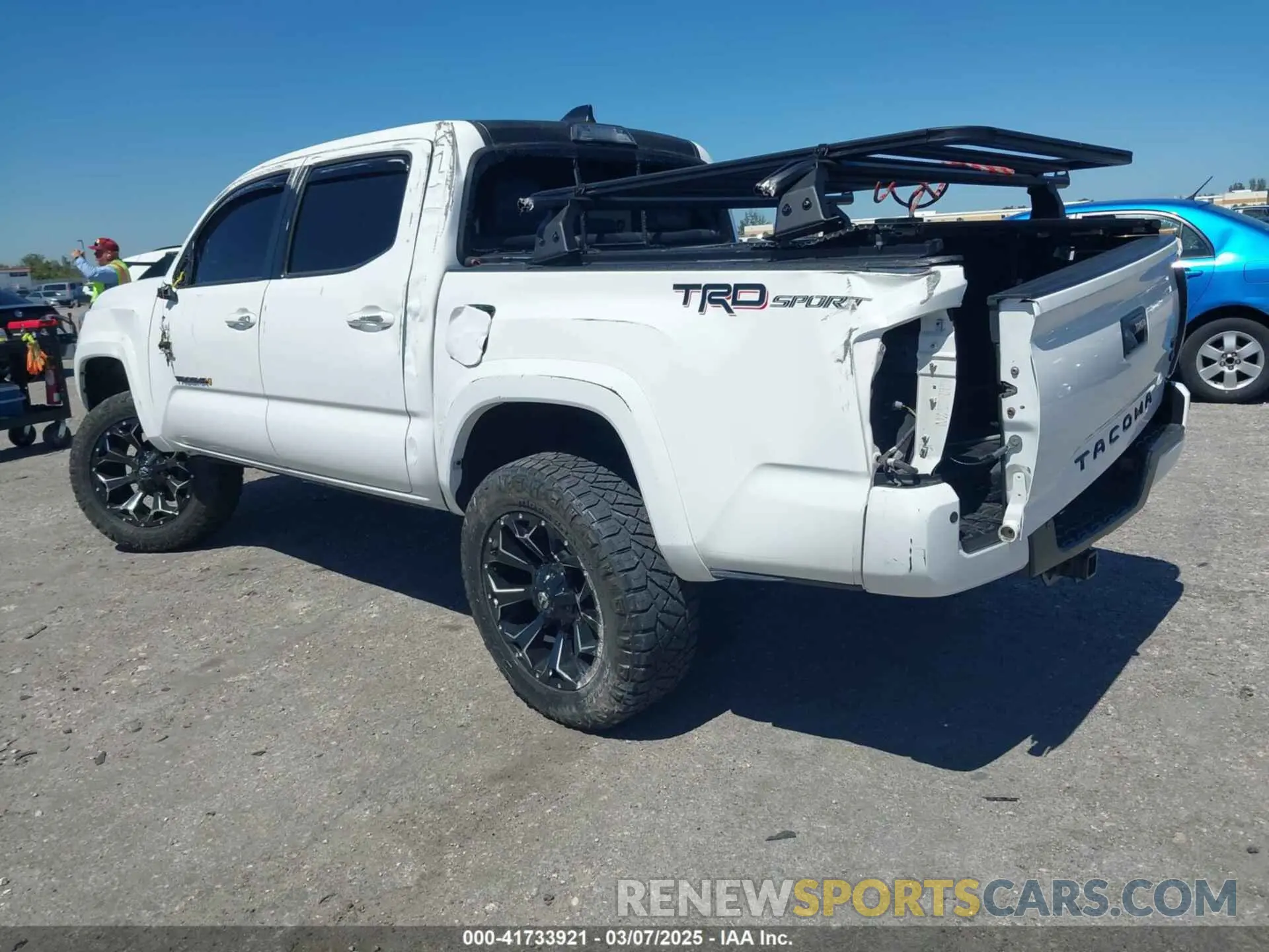 3 Photograph of a damaged car 5TFAZ5CN2MX114478 TOYOTA TACOMA 2021