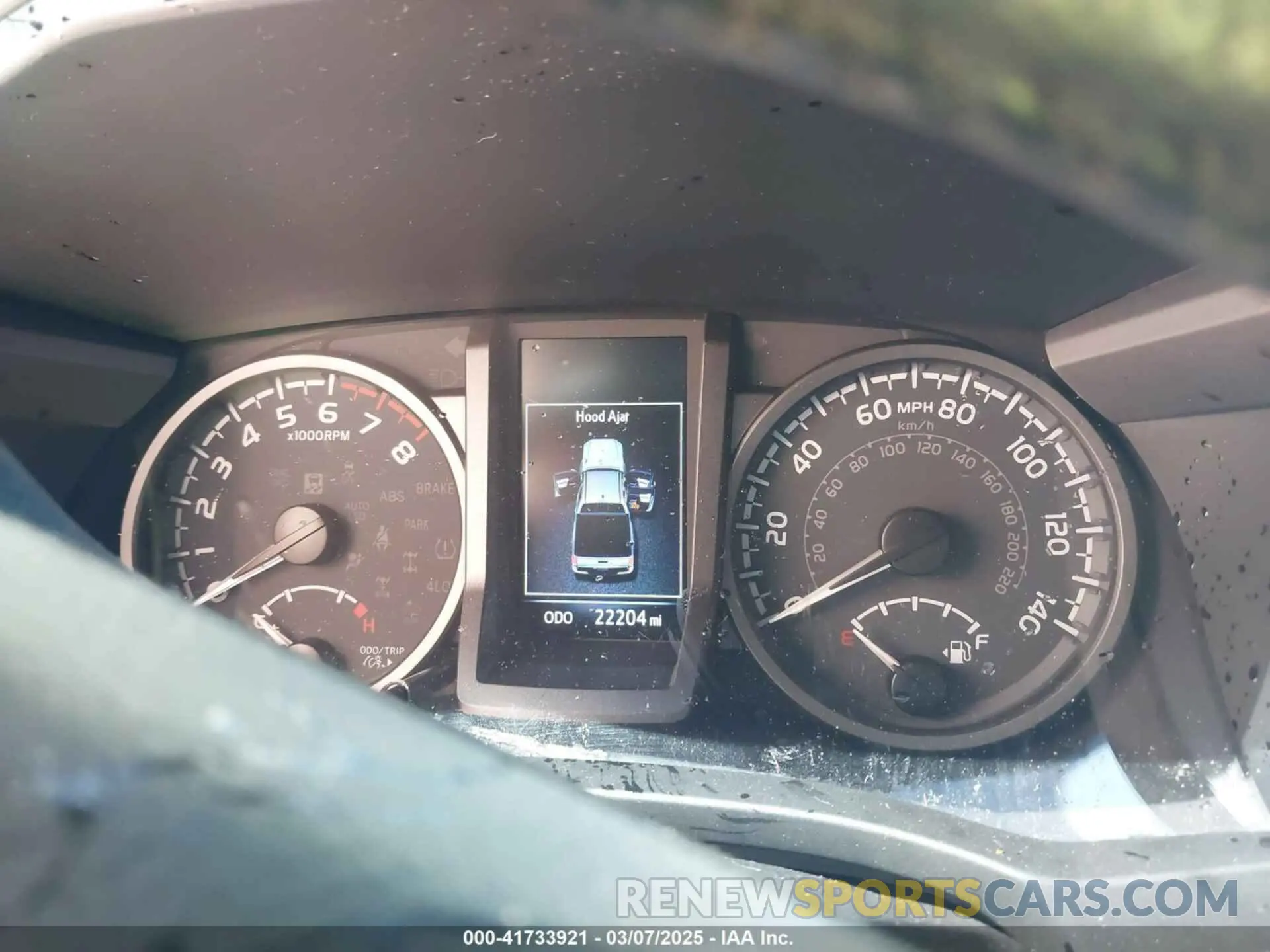 7 Photograph of a damaged car 5TFAZ5CN2MX114478 TOYOTA TACOMA 2021