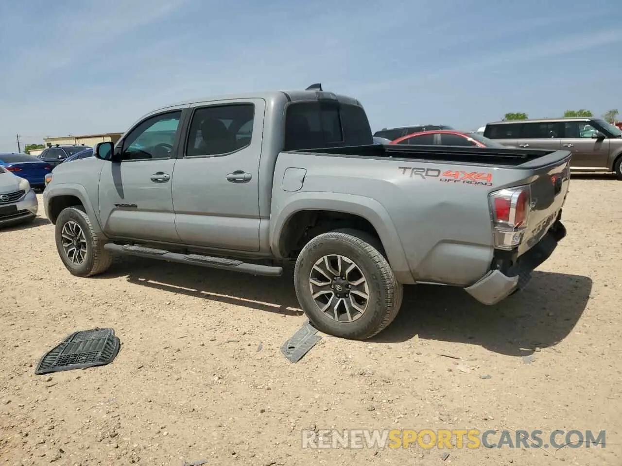 2 Photograph of a damaged car 5TFAZ5CN3MX096461 TOYOTA TACOMA 2021