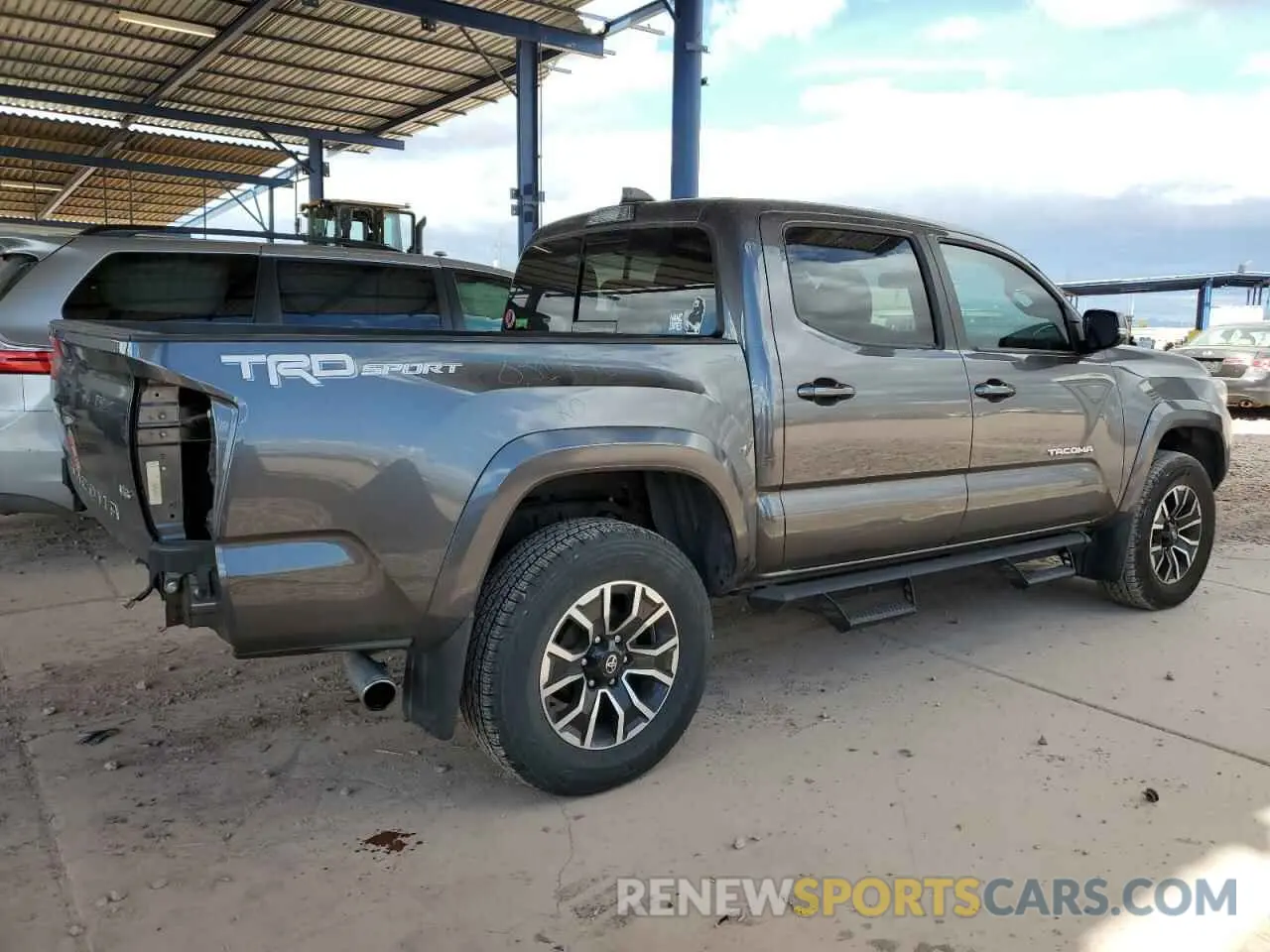 3 Photograph of a damaged car 5TFAZ5CN3MX110326 TOYOTA TACOMA 2021