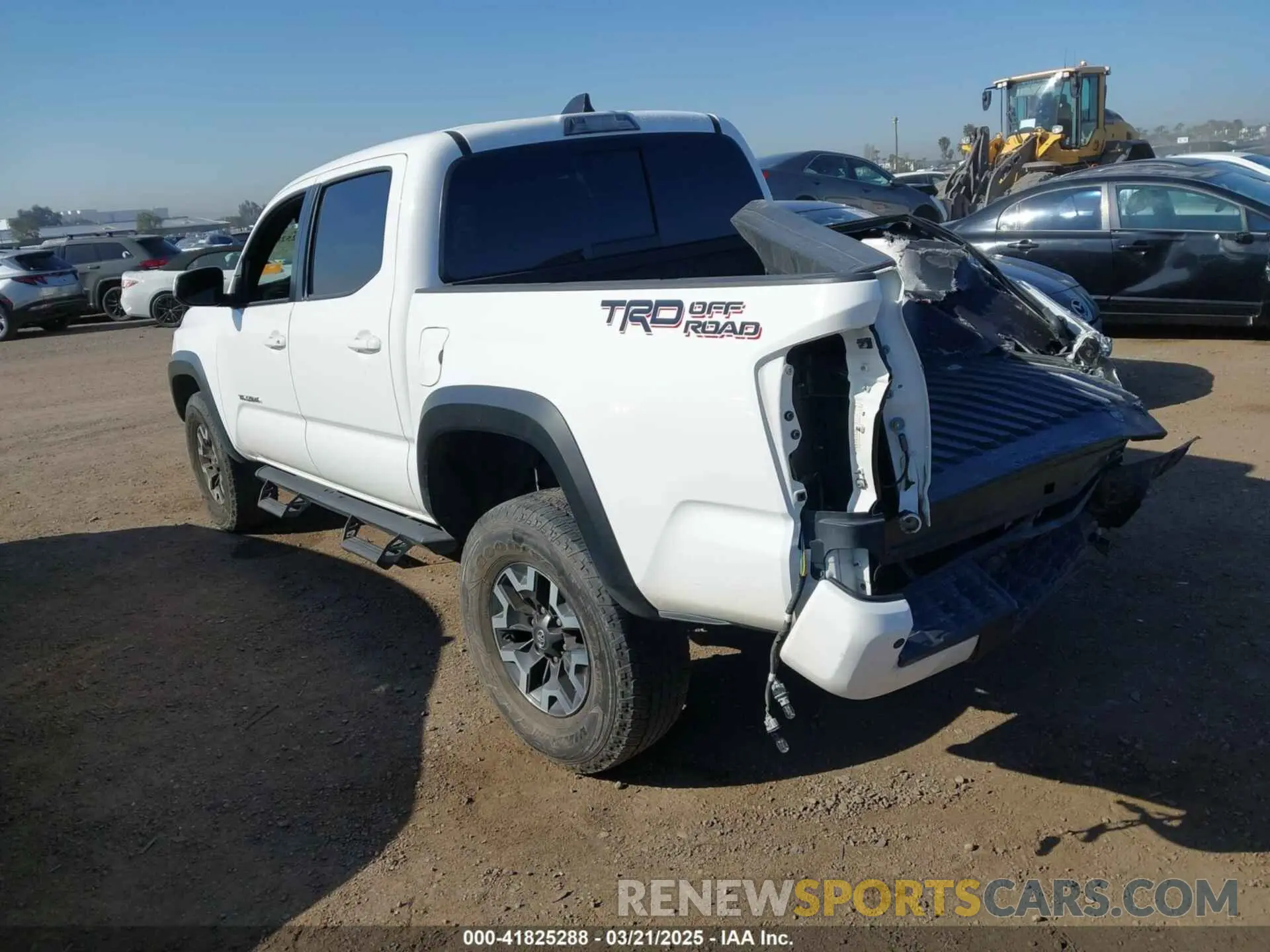 3 Photograph of a damaged car 5TFAZ5CN3MX111802 TOYOTA TACOMA 2021