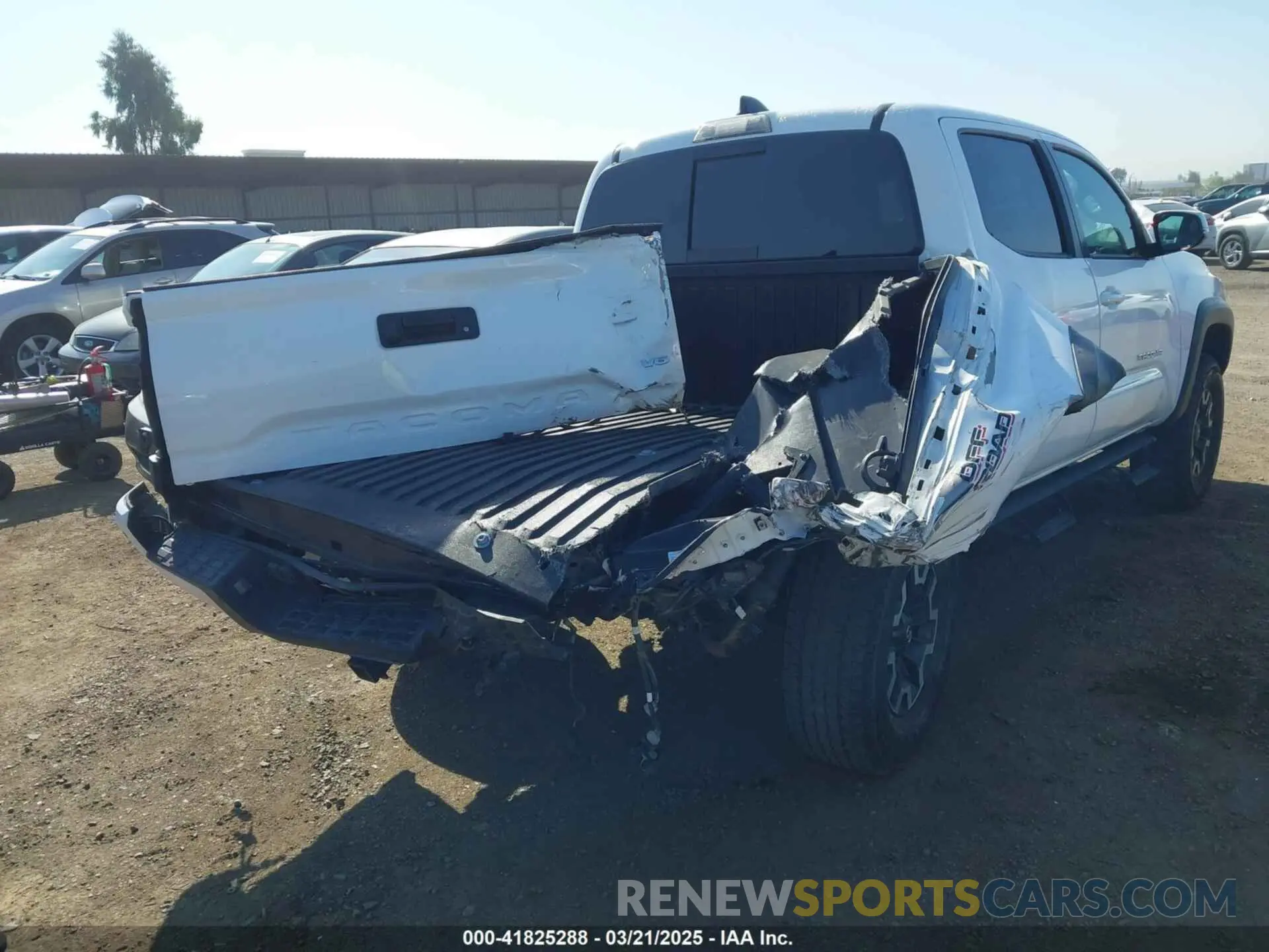 6 Photograph of a damaged car 5TFAZ5CN3MX111802 TOYOTA TACOMA 2021