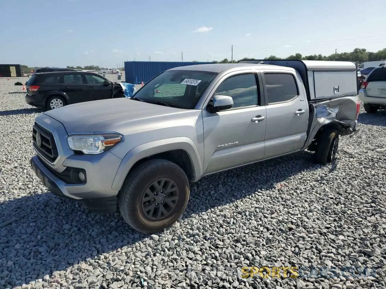1 Photograph of a damaged car 5TFAZ5CN3MX118524 TOYOTA TACOMA 2021