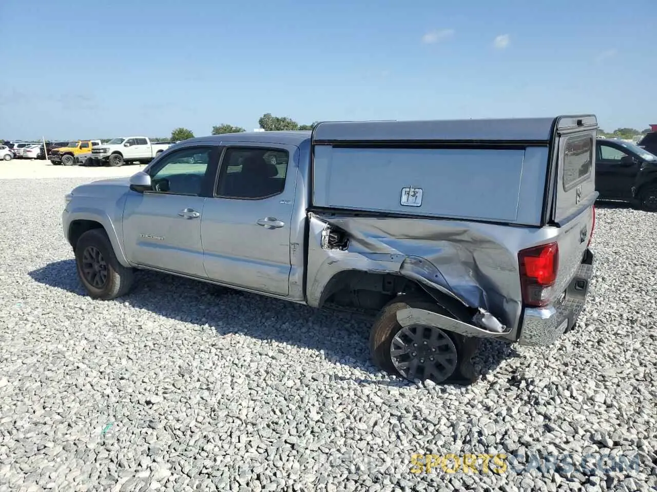 2 Photograph of a damaged car 5TFAZ5CN3MX118524 TOYOTA TACOMA 2021