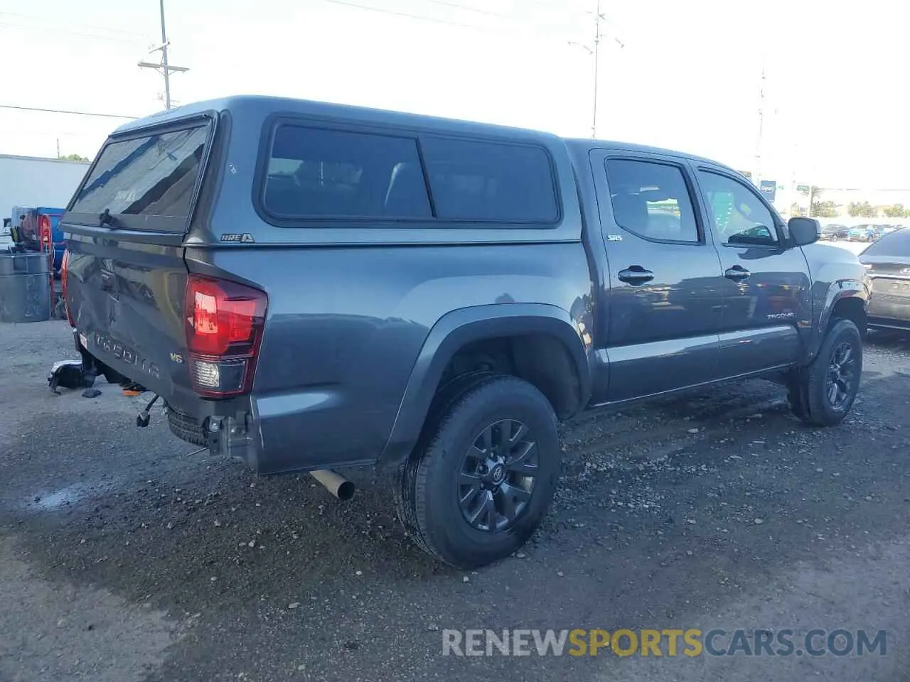 3 Photograph of a damaged car 5TFAZ5CN4MX105040 TOYOTA TACOMA 2021