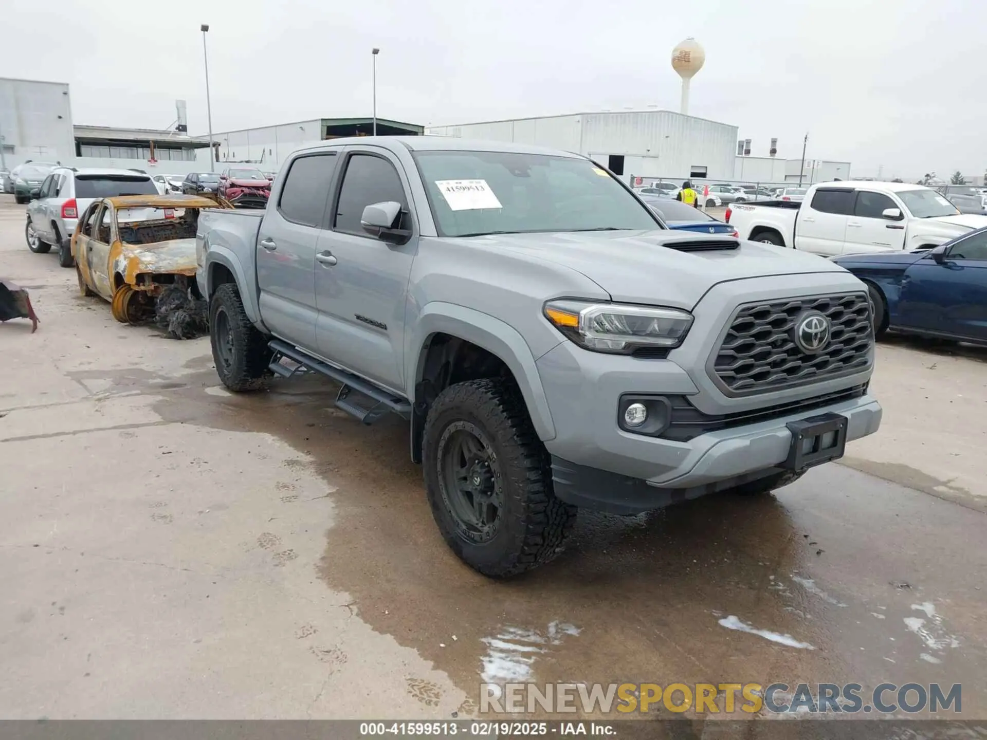 1 Photograph of a damaged car 5TFAZ5CN4MX107189 TOYOTA TACOMA 2021