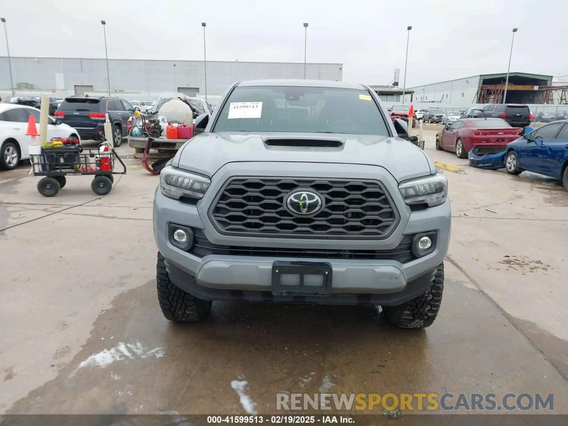 13 Photograph of a damaged car 5TFAZ5CN4MX107189 TOYOTA TACOMA 2021